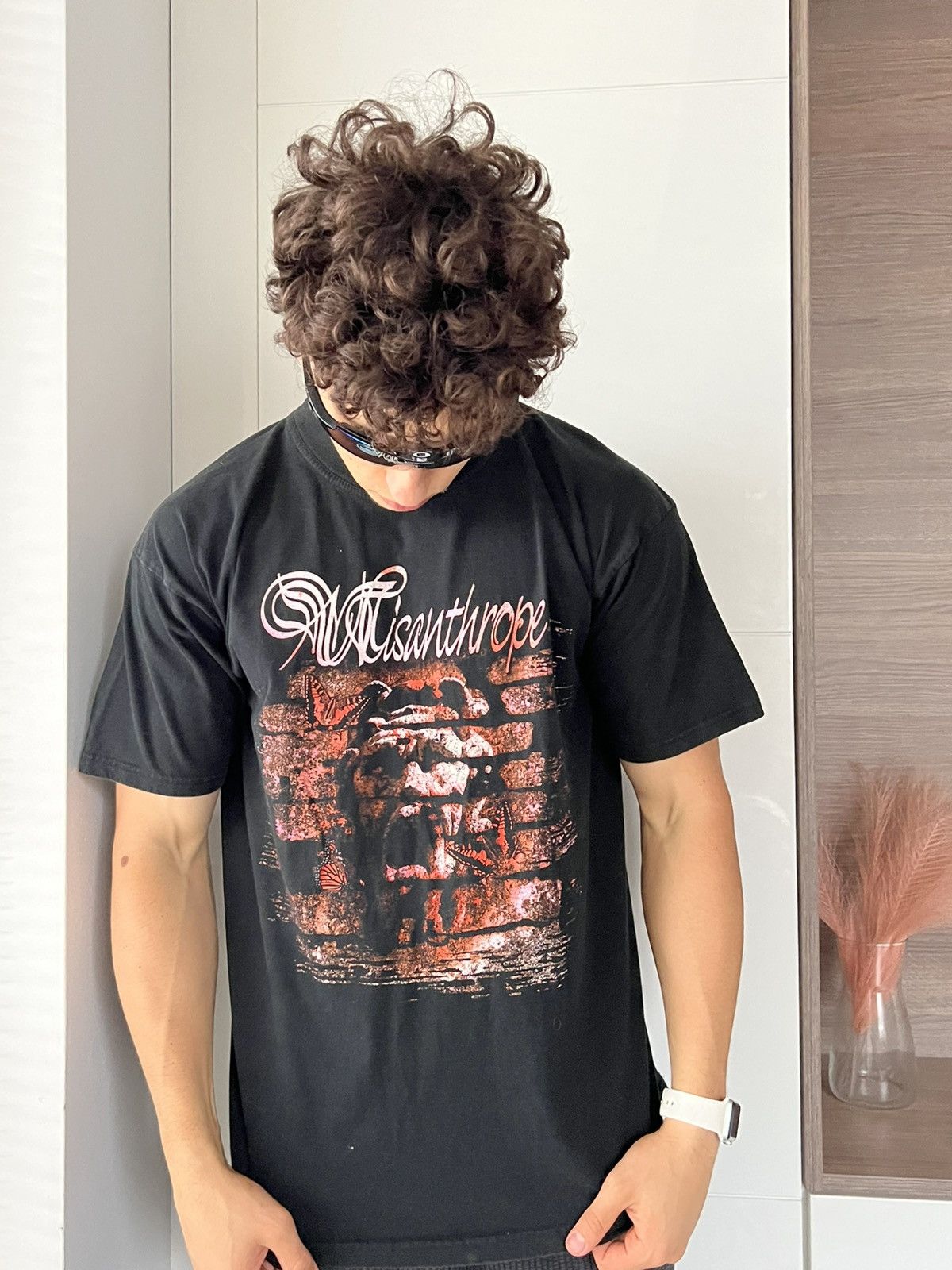 Band Tees × Vintage ‼️Vintage Misanthrope Horror Style Avant Garde Tee‼️ Size US L / EU 52-54 / 3 - 3 Thumbnail