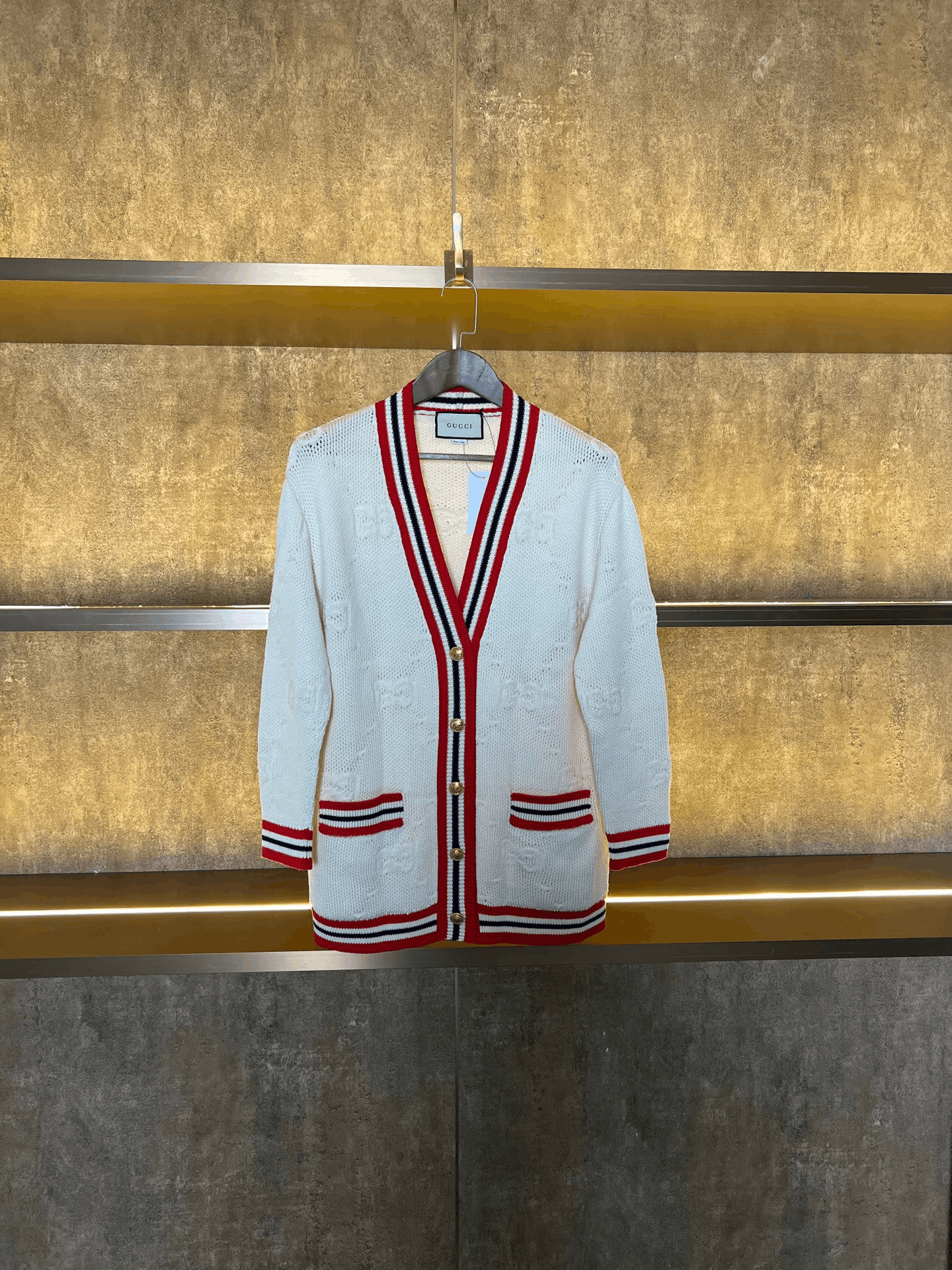 Gucci Gucci Knitted All-Over Print Cardigan Size XS / US 0-2 / IT 36-38 - 1 Thumbnail