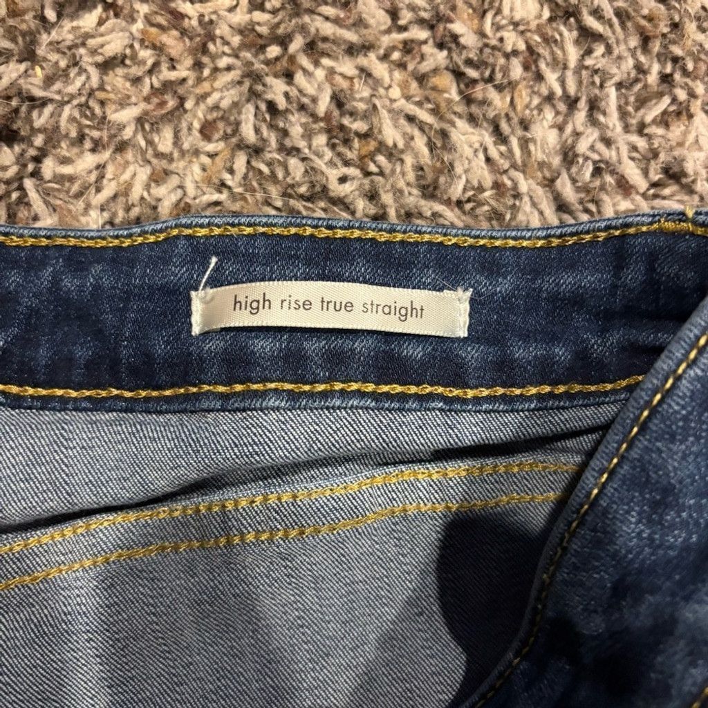 Wrangler Wrangler Women's Classic Blue Straight Leg Jeans Size 32" / US 10 / IT 46 - 7 Thumbnail