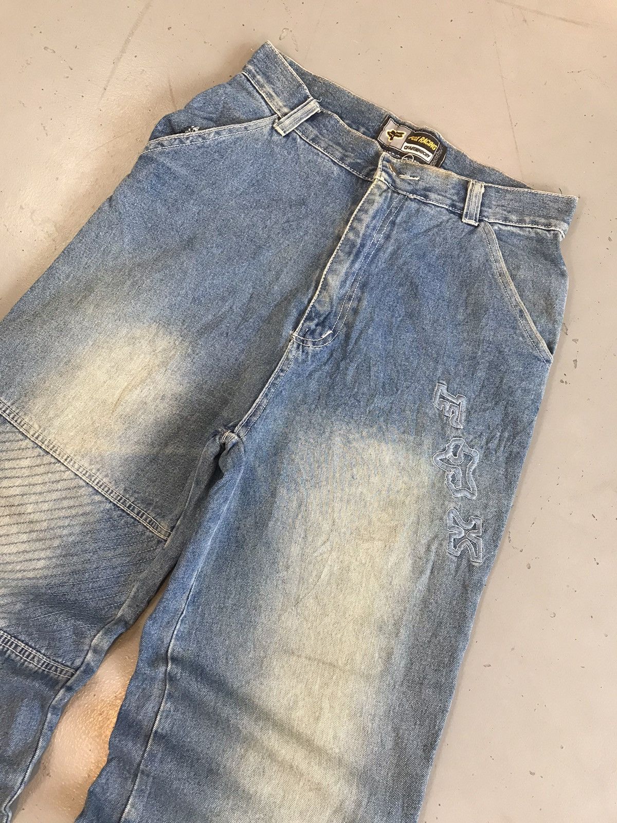 Fox Racing × Vintage Vintage Y2K fox Racing big pocket denim Size US 30 / EU 46 - 3 Thumbnail