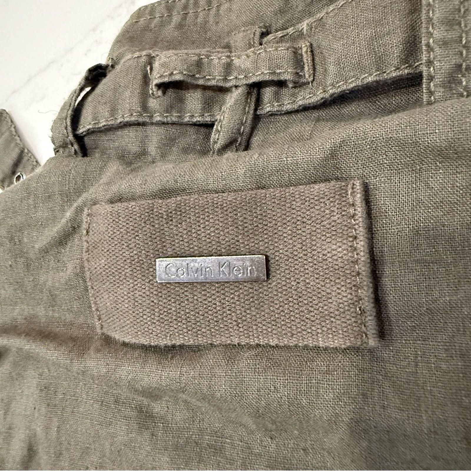 Calvin Klein Calvin Klein Military Style Utility Field Jacket Women Small Size S / US 4 / IT 40 - 7 Thumbnail