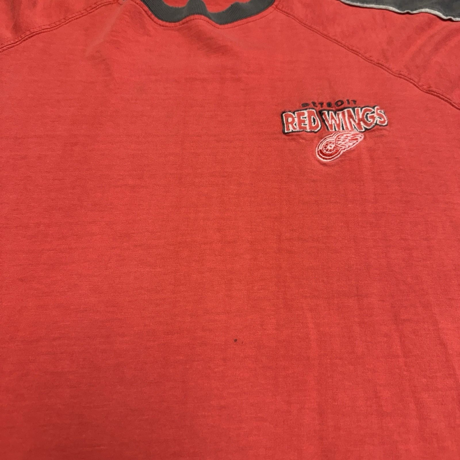 NHL Vintage Detroit Red Wings T Shirt Mens 2XL Red Short Sleeve Size US XXL / EU 58 / 5 - 6 Thumbnail