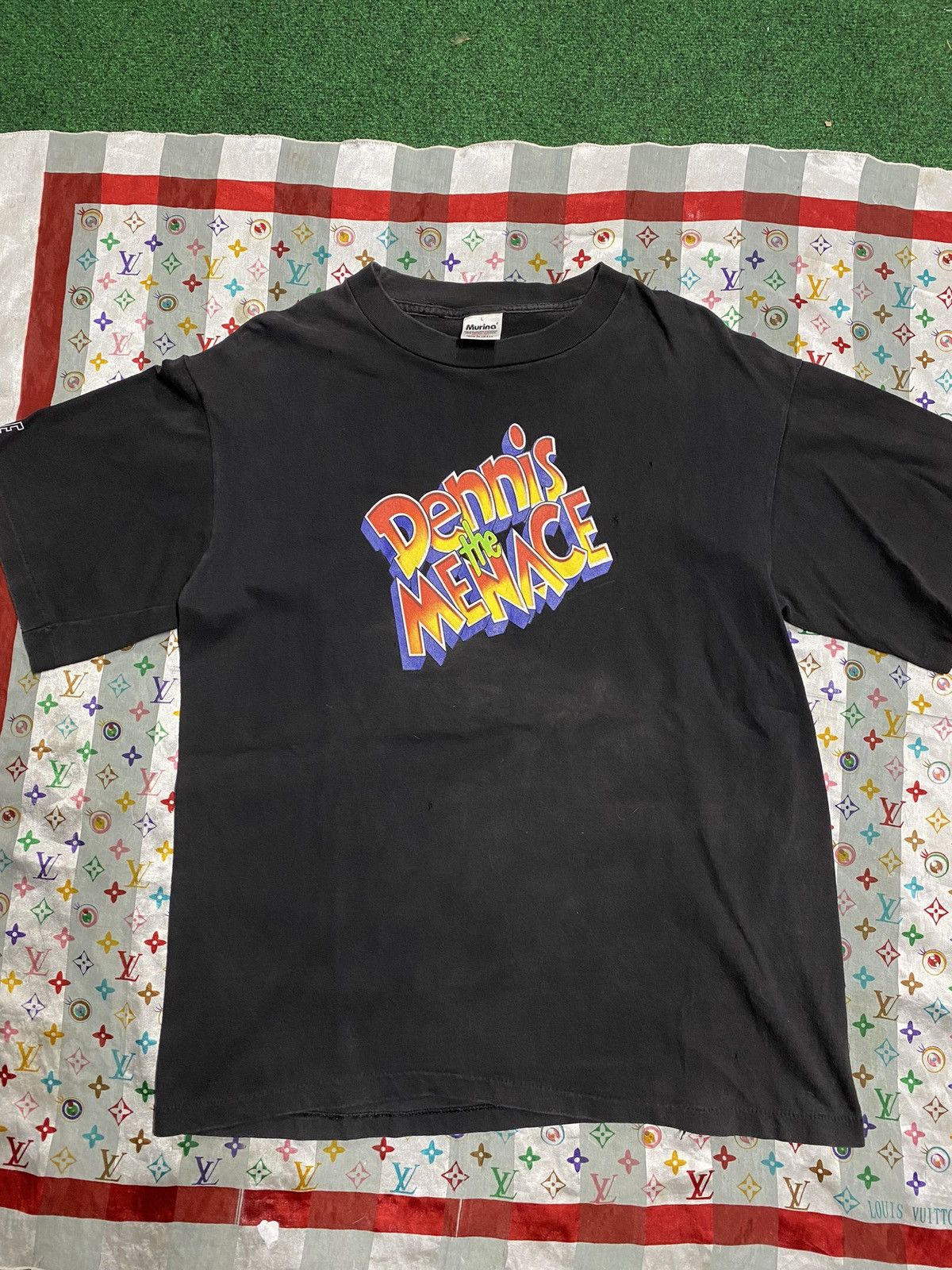 Vintage 90’s Vintage Dennis the Menace Movie Tee Shirt Large Size US L / EU 52-54 / 3 - 1 Thumbnail