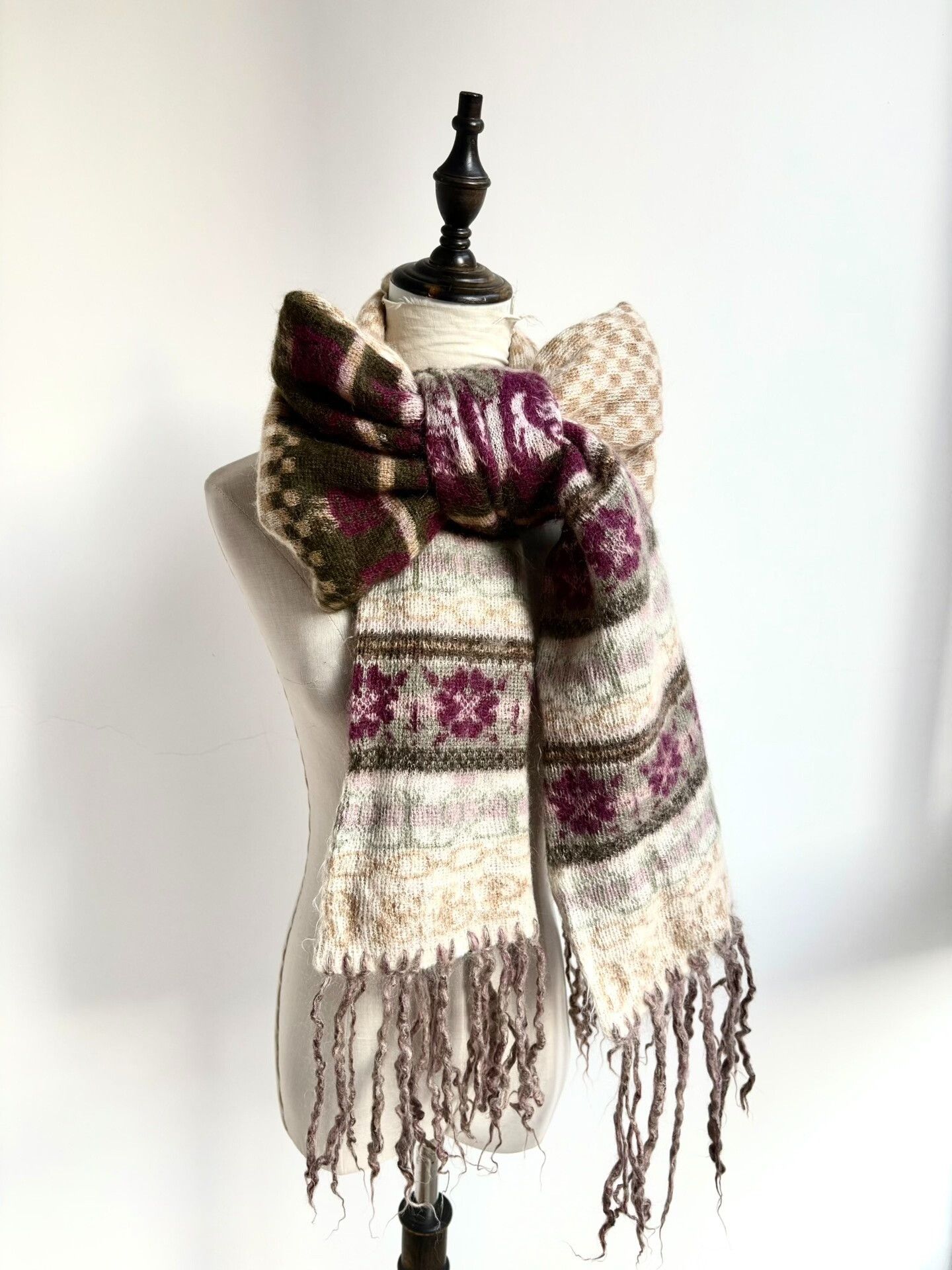 Vivienne Westwood vivienne westwood purple mohair long scarf Size ONE SIZE - 1 Thumbnail