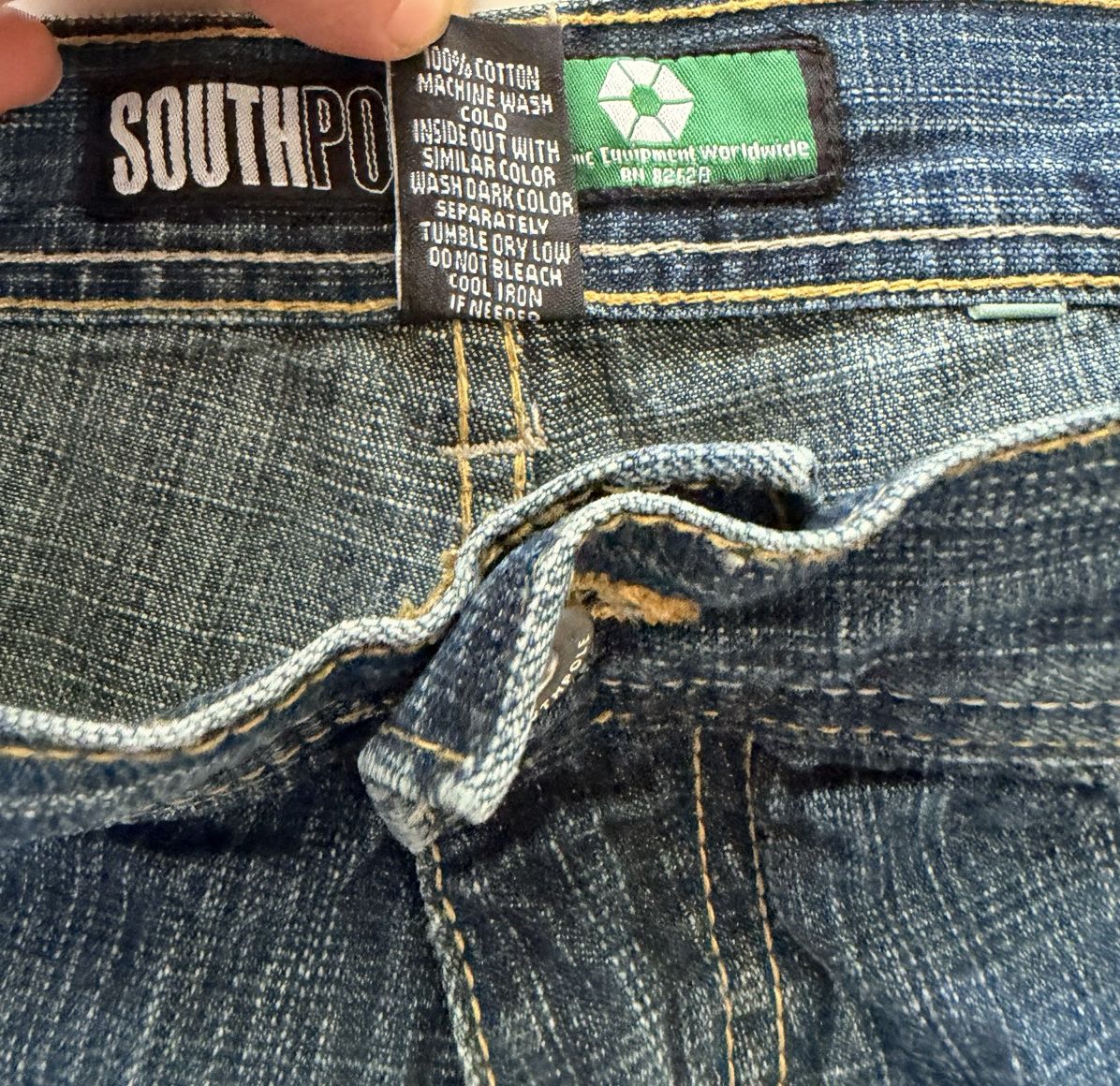 Southpole Baggy Green Tab Southpole Jorts Size US 42 / EU 58 - 9 Thumbnail