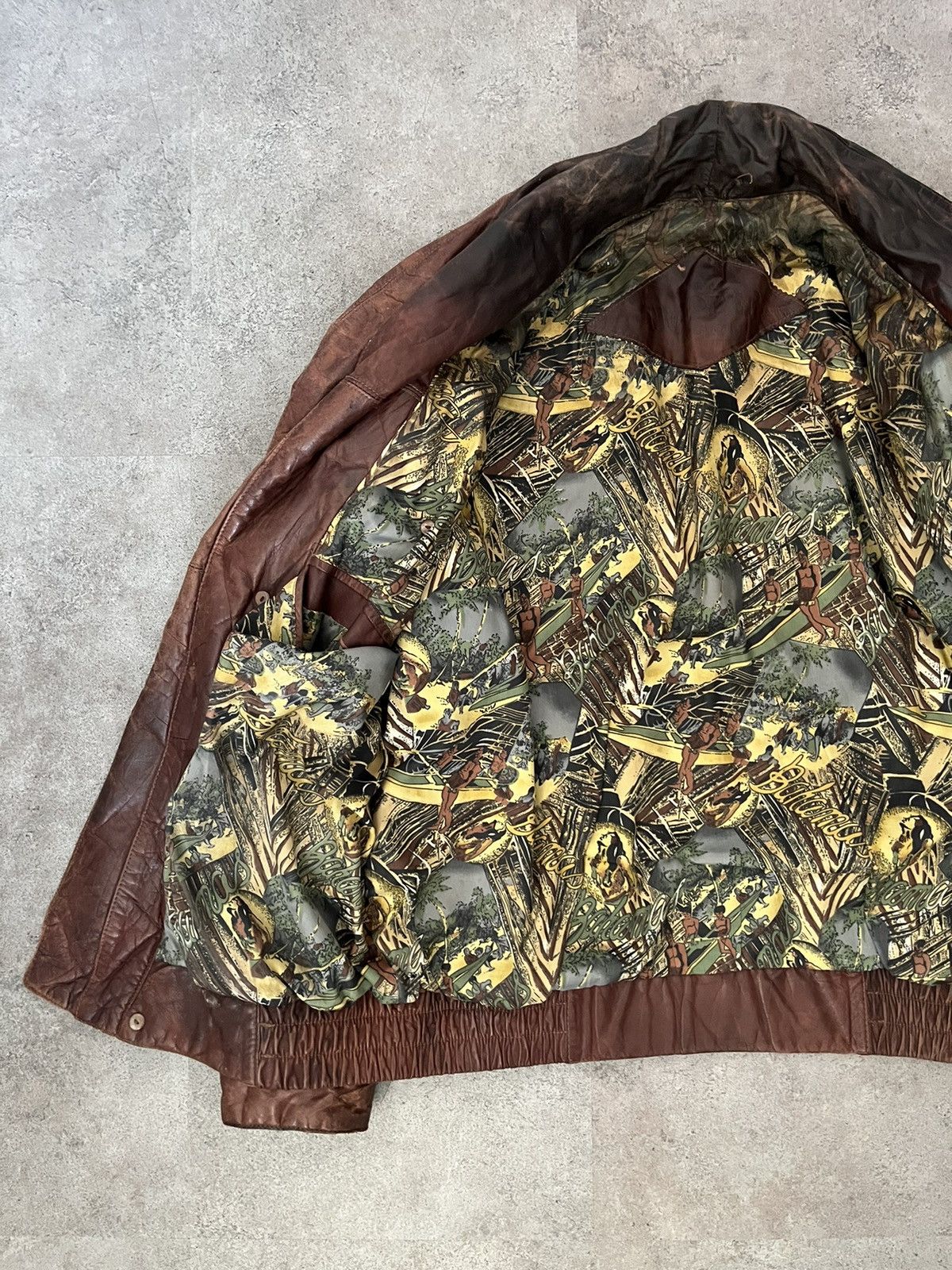 Vintage Leather Jacket Trapper vintage Avant Garde Size US L / EU 52-54 / 3 - 9 Thumbnail