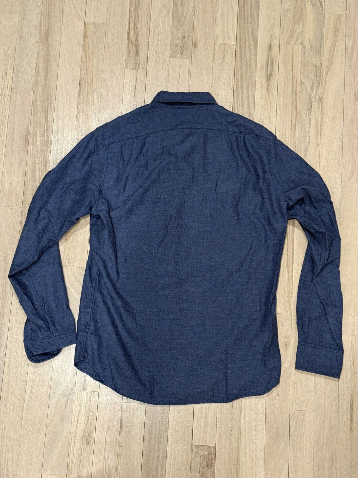 J.Crew J.Crew Brushed Cotton Button-Down Shirt Size US M / EU 48-50 / 2 - 2 Thumbnail