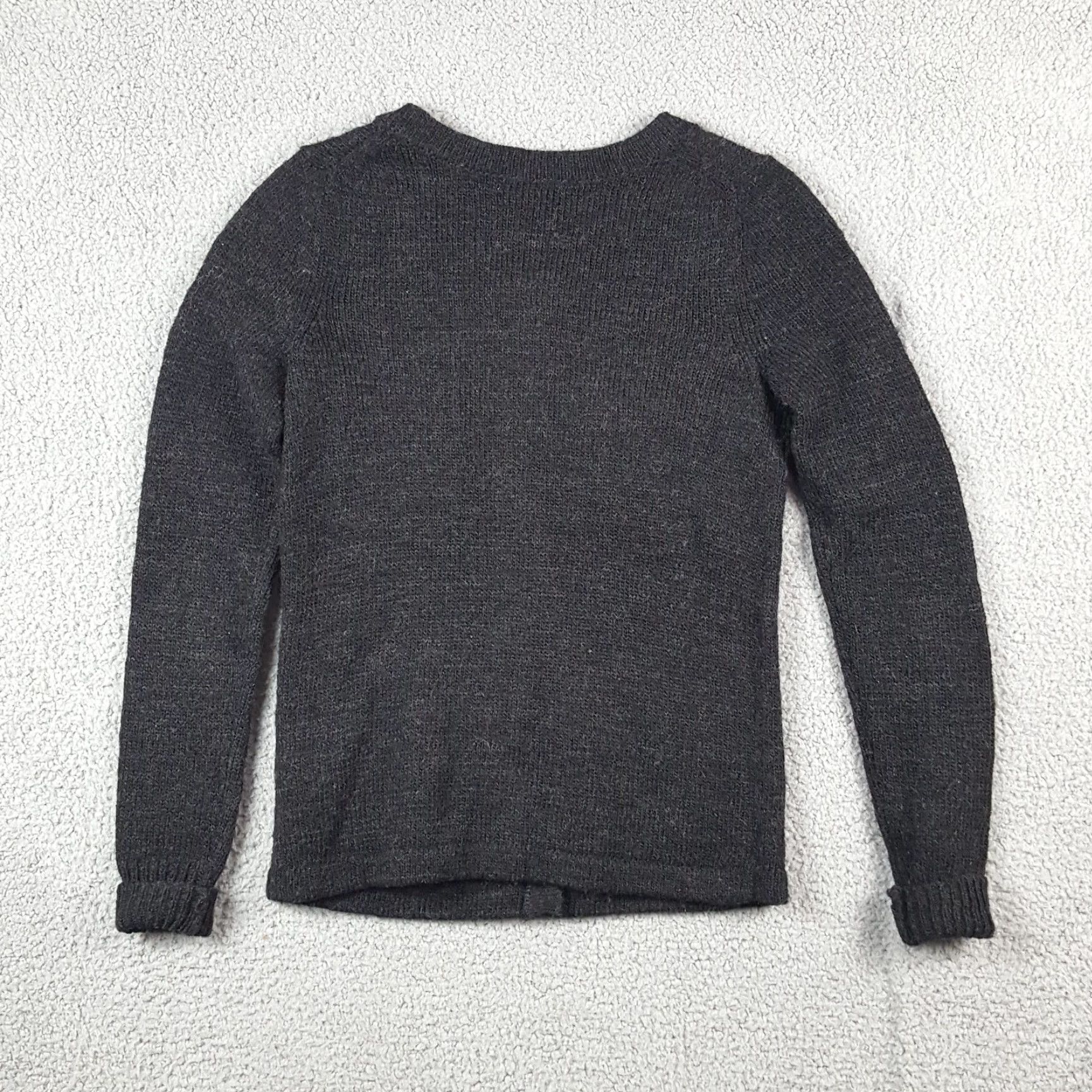 Gap VINTAGE Gap Women's Cardigan Sweater XS Knit Fuzzy Wool Alpaca Pockets 90s Winter Casual Size XS / US 0-2 / IT 36-38 - 3 Thumbnail