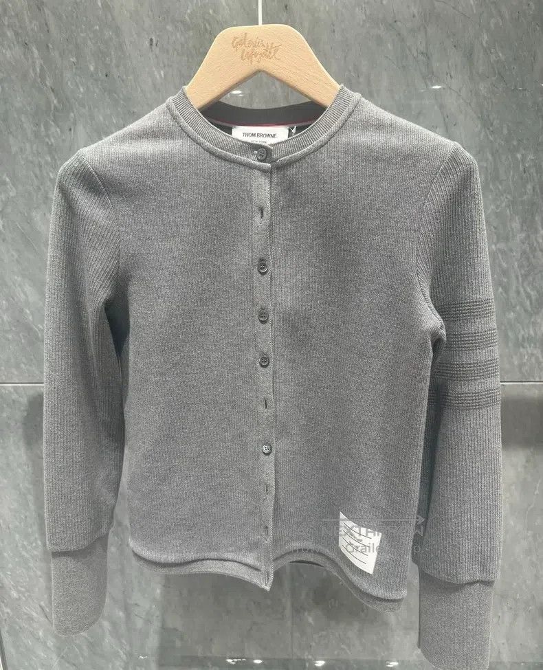 Thom Browne Thom Browne Cotton cardigan Size S / US 4 / IT 40 - 2 Thumbnail