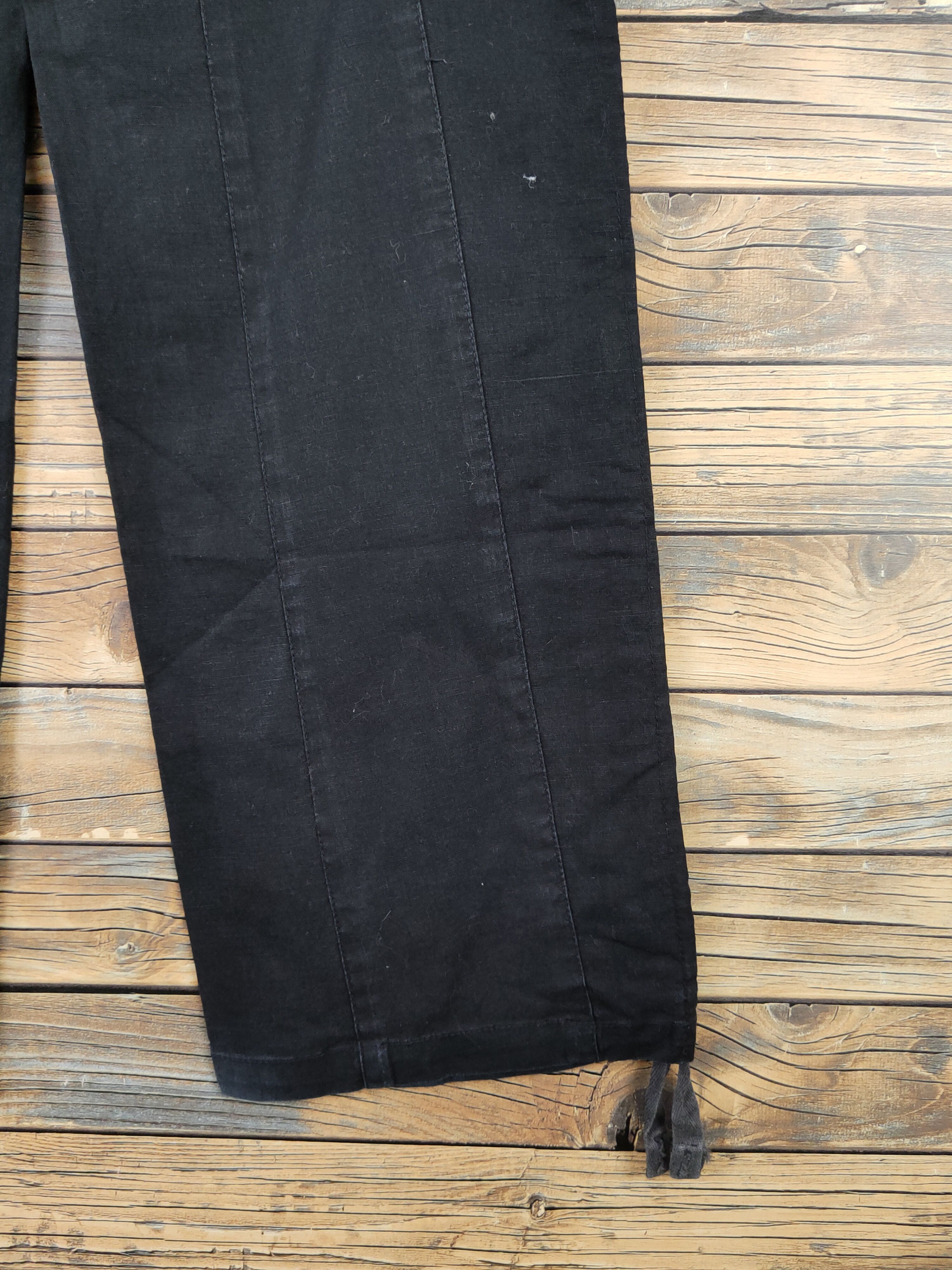 Japanese Brand Lao Targa Black Multipocket Tactical Cargo Pants #W1843 Size US 30 / EU 46 - 6 Thumbnail