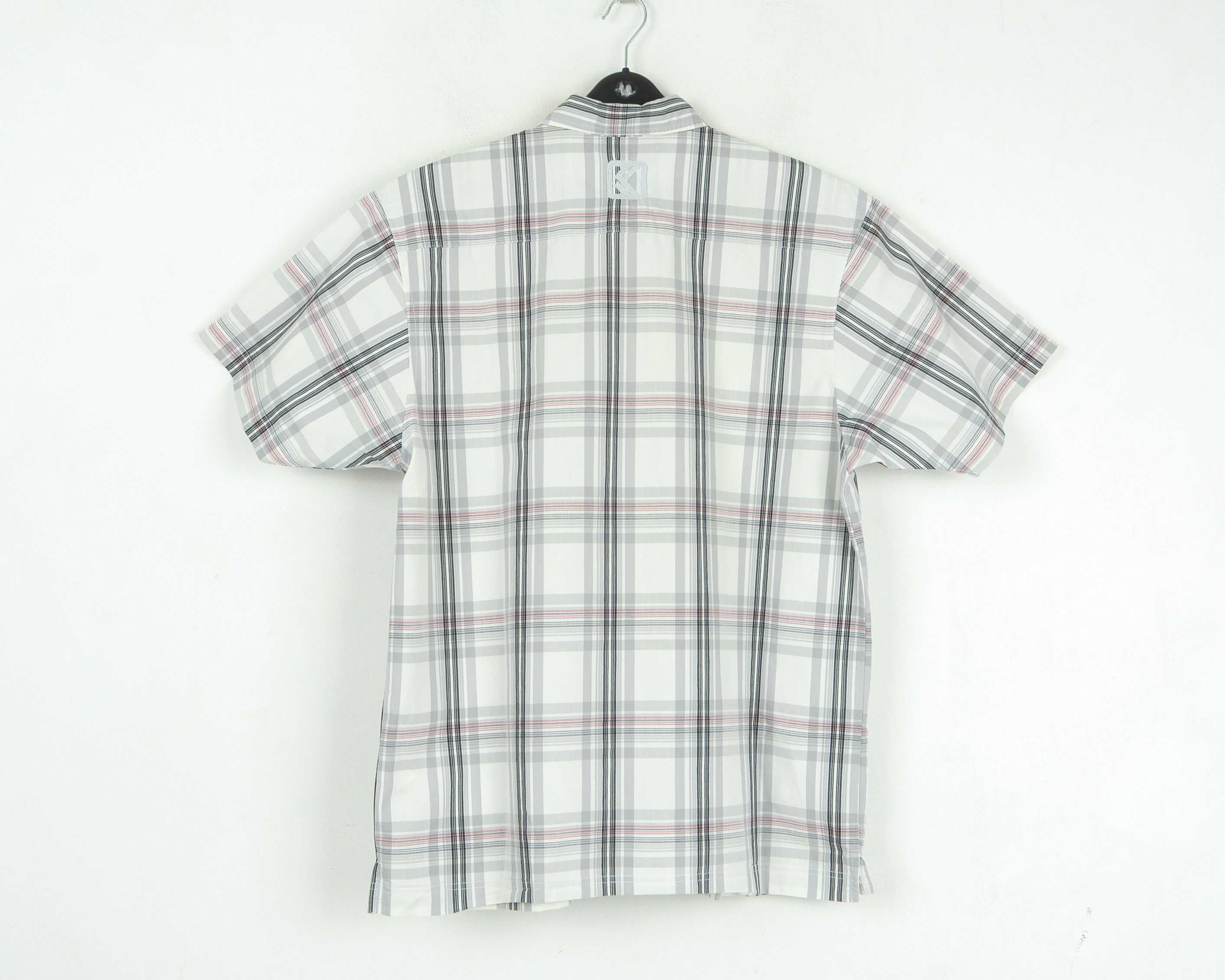 Karl Kani Casual Shirt S Cotton Blend Checked Short Sleeve Button Up Size US S / EU 44-46 / 1 - 4 Thumbnail