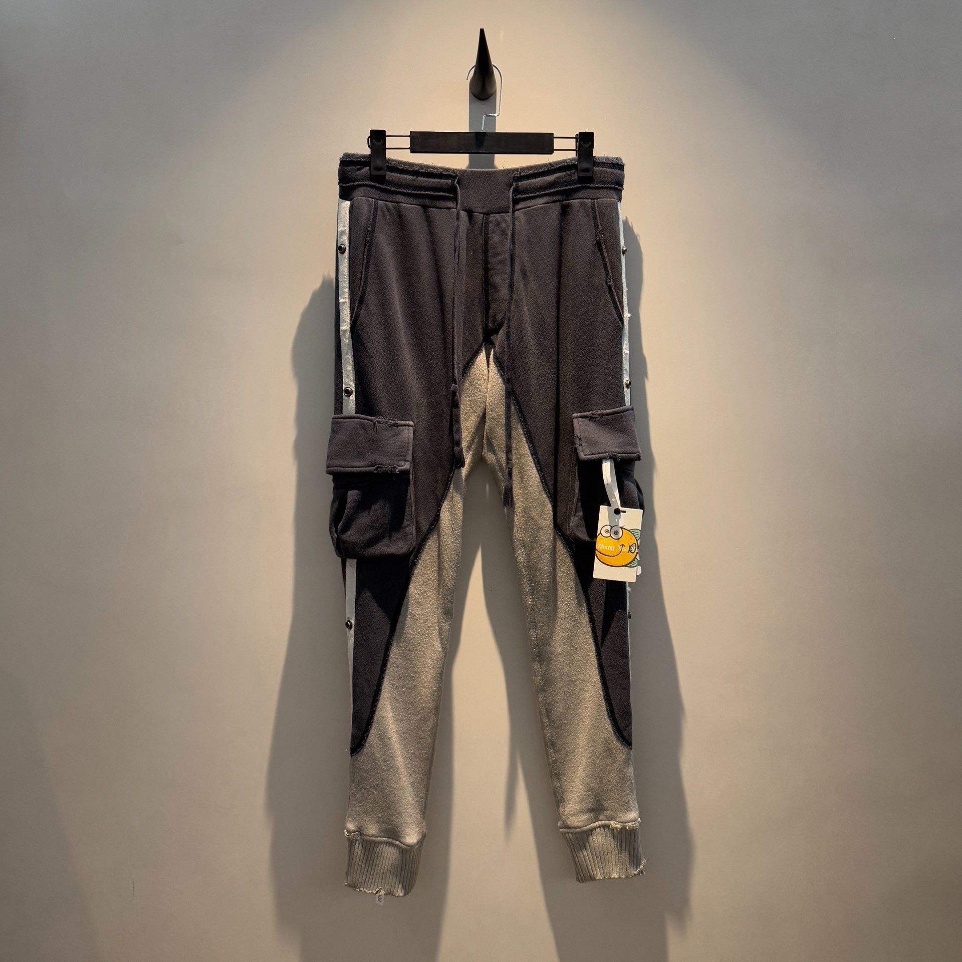 Greg Lauren size 1 Hand-pieced old trousers destroyed by h