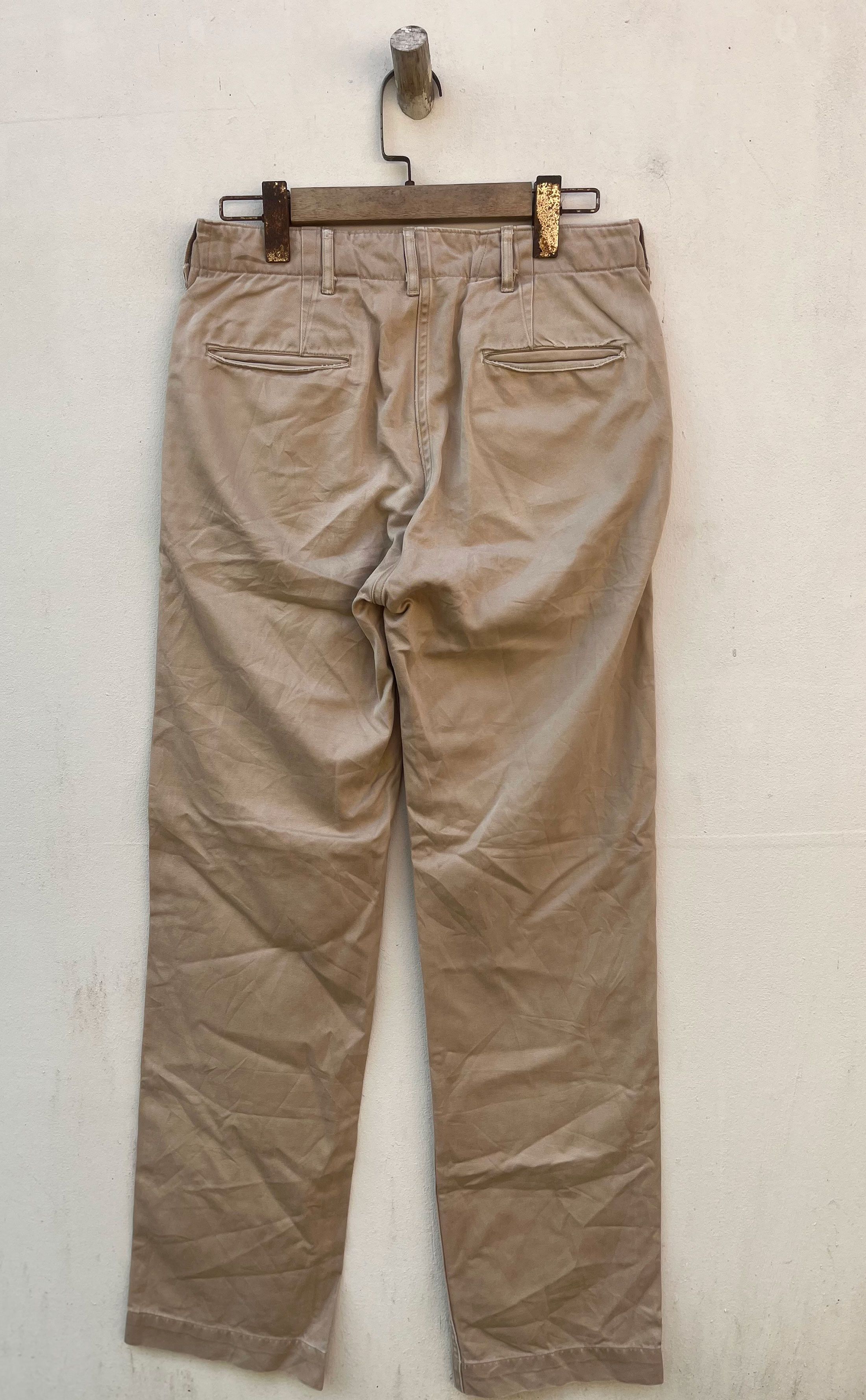 Buzz Rickson's Toyo Enterprise Fatigue Military Army Chinos Trouser Dress Size US 30 / EU 46 - 4 Thumbnail