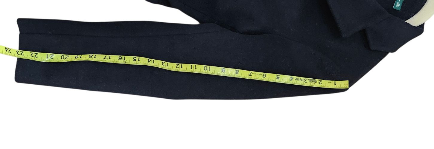 Lauren Ralph Lauren Lauren Ralph Lauren Navy Wool Blend Coat Tailored Jacket Size S / US 4 / IT 40 - 11 Thumbnail