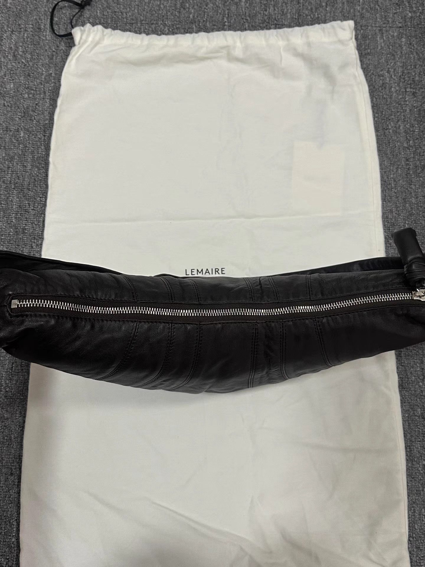Lemaire Lemaire medium lambskin Croissant bag Size ONE SIZE - 5 Thumbnail