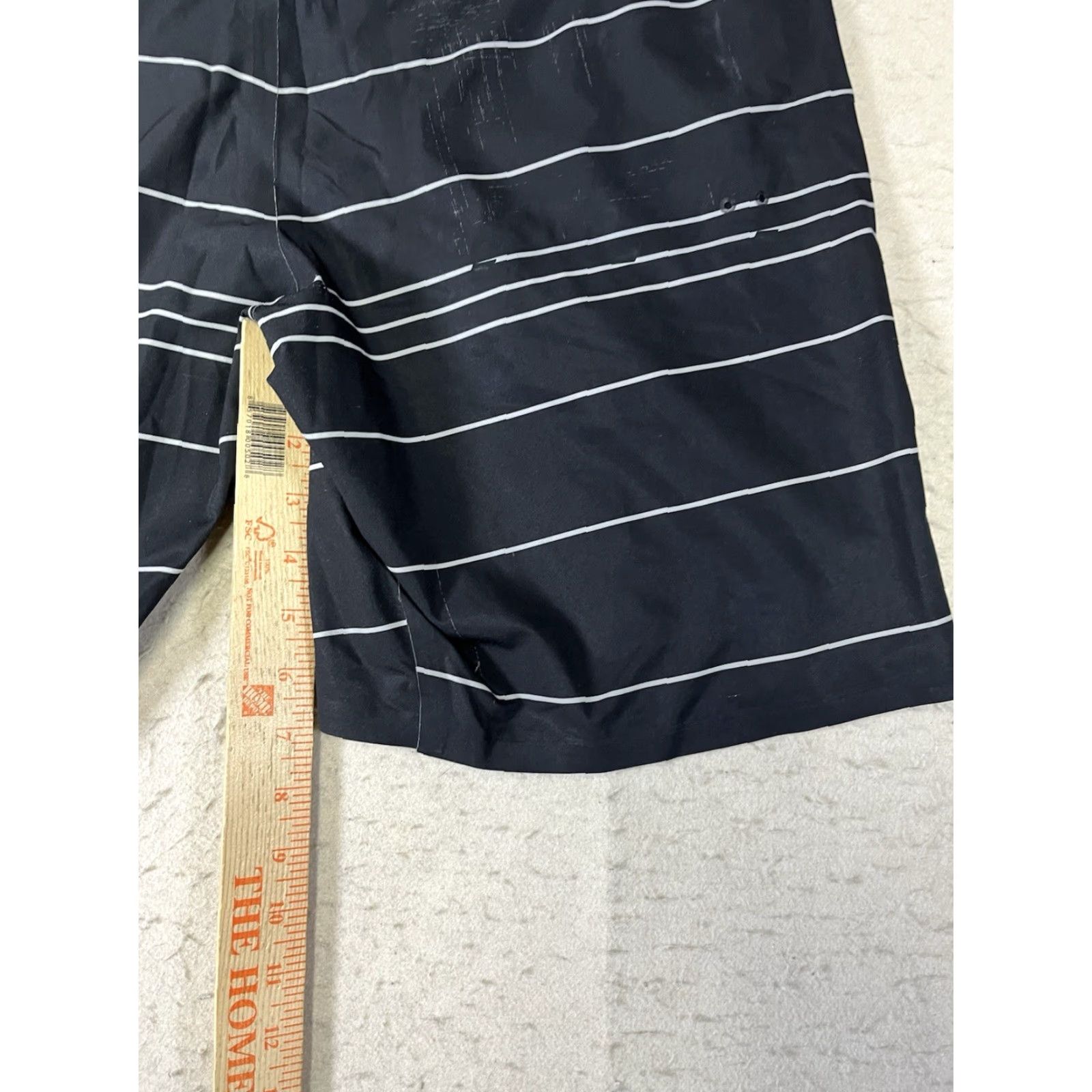 Billabong Billabong Board Shorts Men 34 Black Stripe Lifeguard Surfing 90s Beach Colorful Breathable Drawstring Pockets Summer Surfer Shirt? Size US 34 / EU 50 - 5 Thumbnail