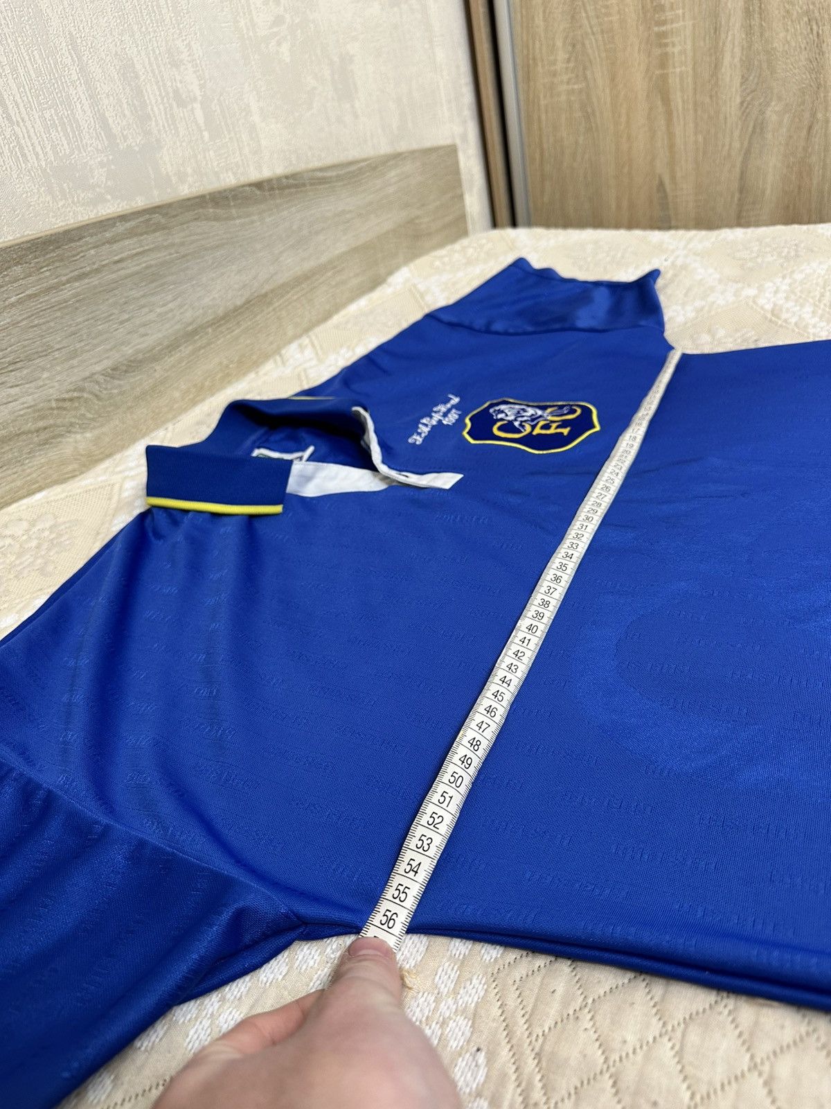 Vintage 🔥 1997 Chelsea FC Cup Final Vintage Retro Jersey T Shirt Size US L / EU 52-54 / 3 - 7 Thumbnail