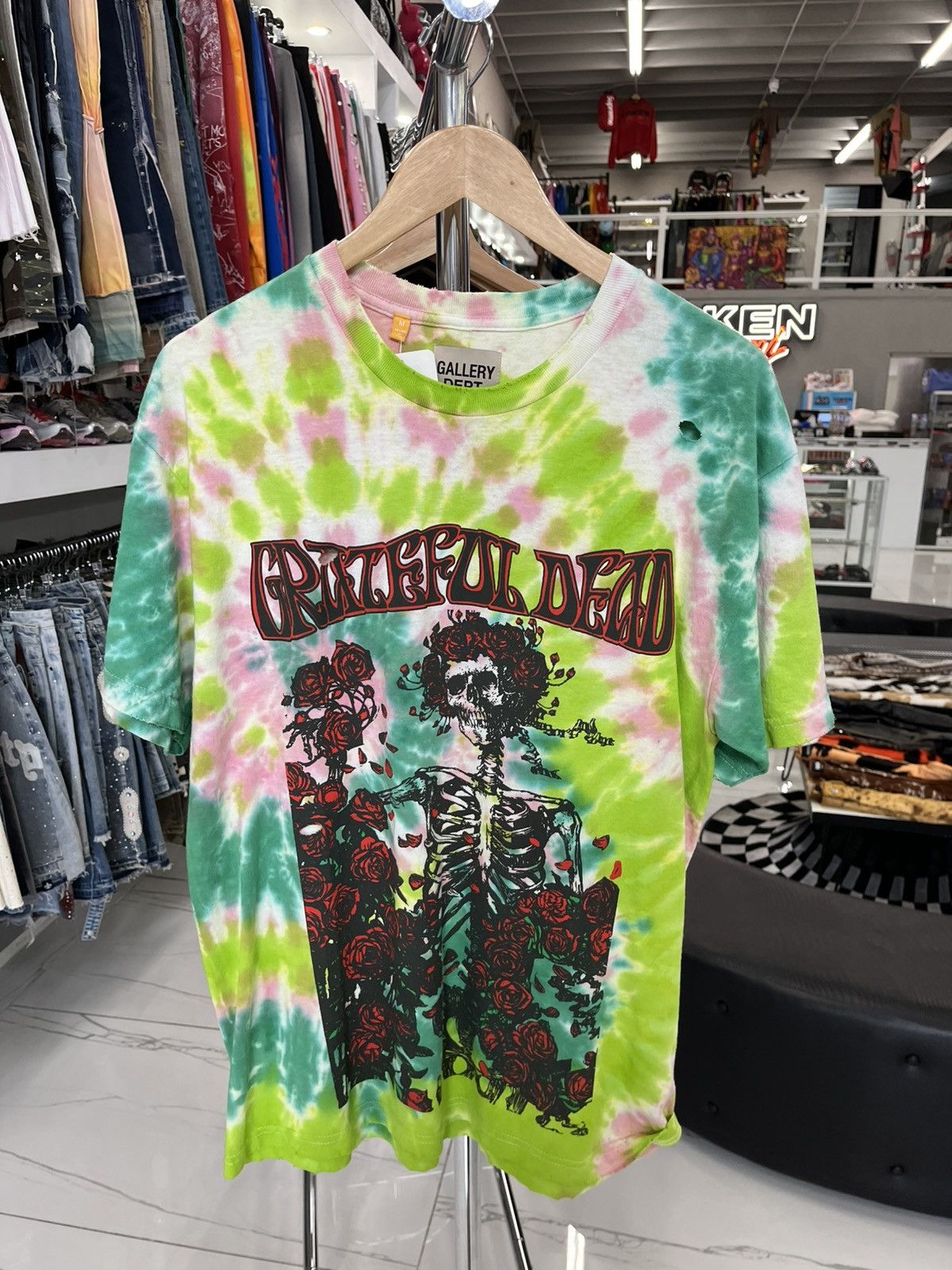 Gallery Dept. Gallery Dept Grateful Dead T-Shirt Tie Dye Size US M / EU 48-50 / 2 - 1 Thumbnail