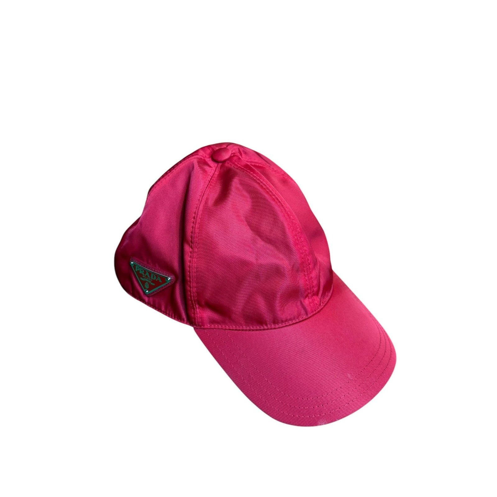 Prada Prada Nylon Red Cap Size ONE SIZE - 1 Thumbnail