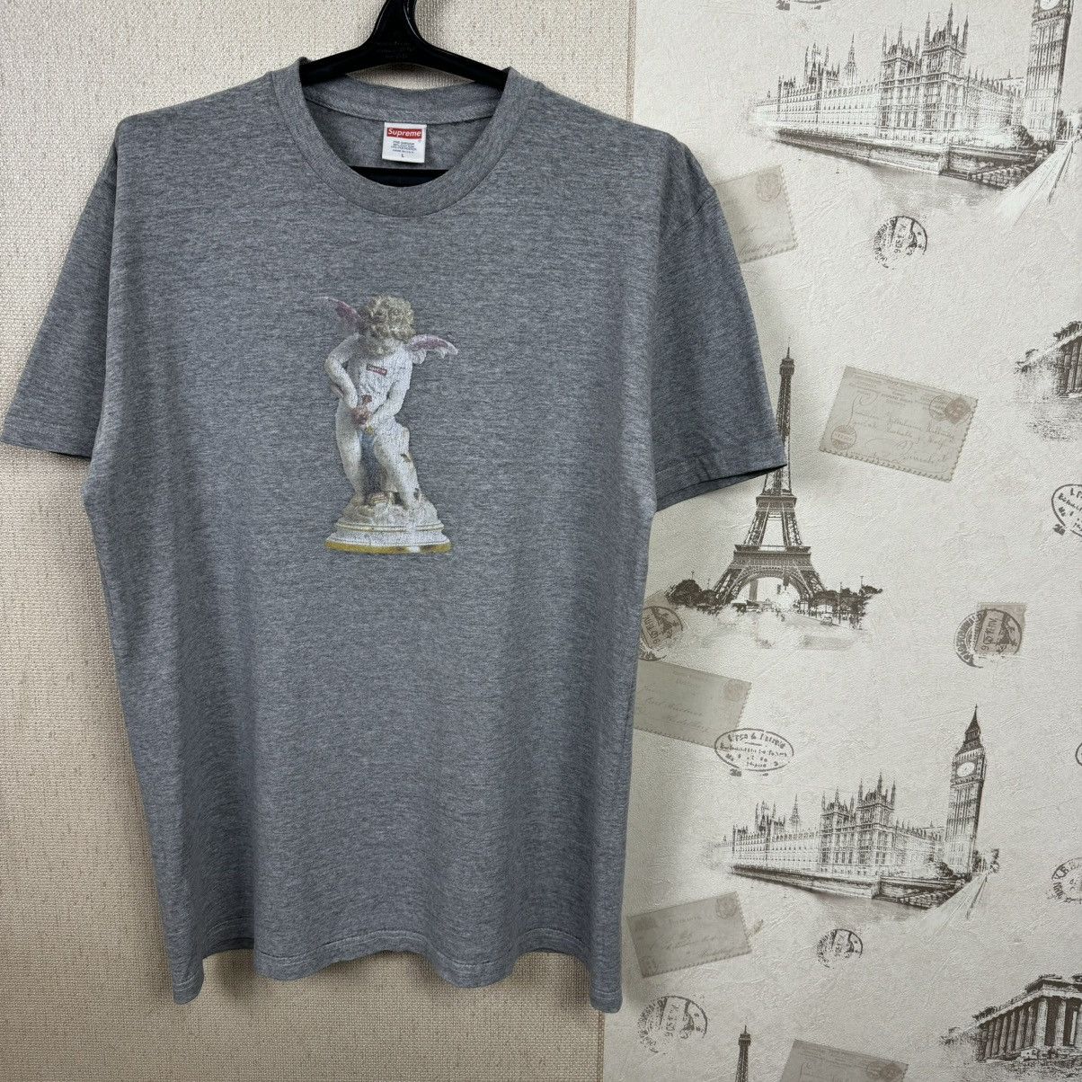 Supreme Supreme T shirt Cupid Tee SS19 Grey L Streetwear Size US L / EU 52-54 / 3 - 11 Thumbnail