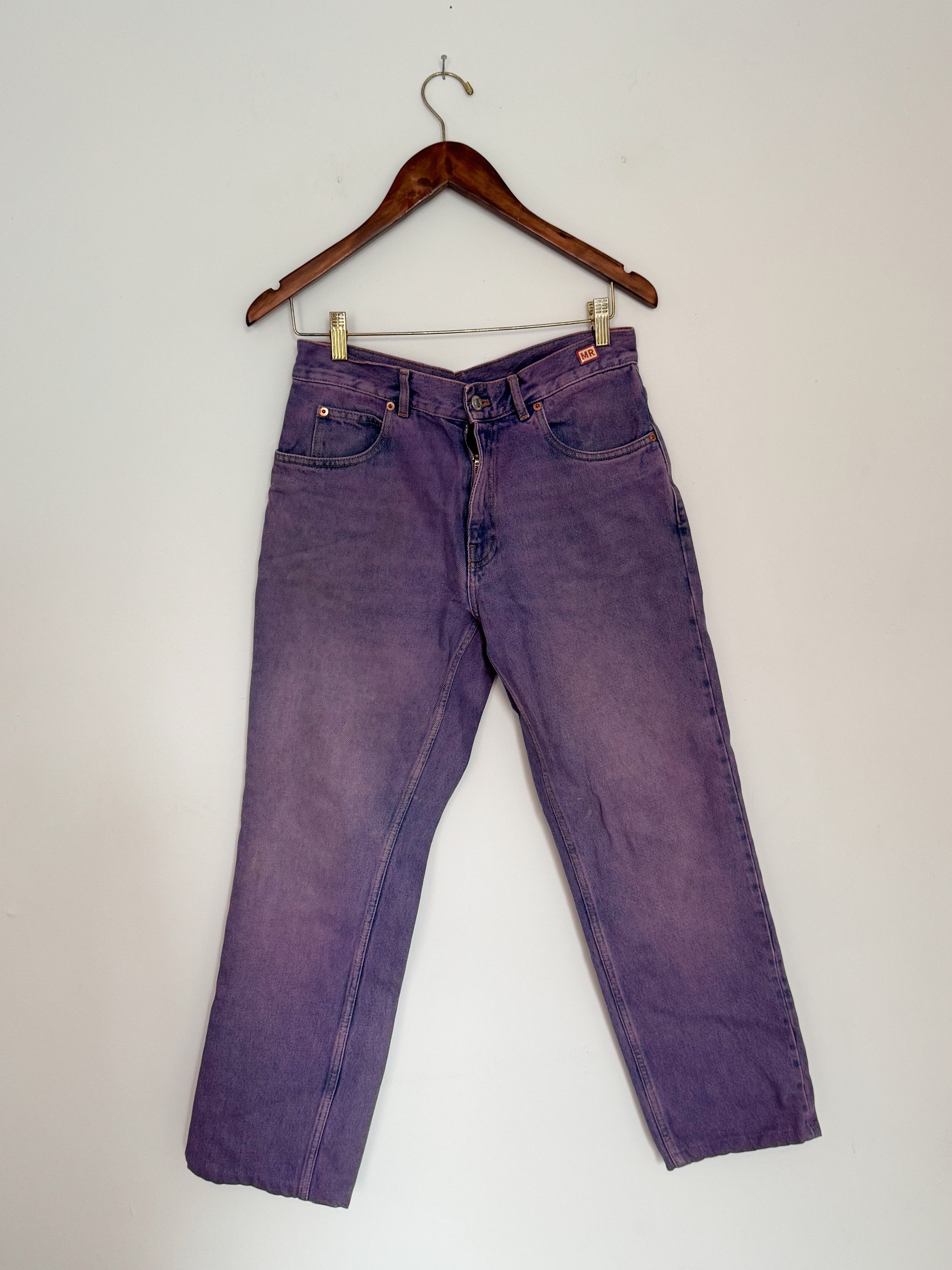 Martine Rose Purple Denim