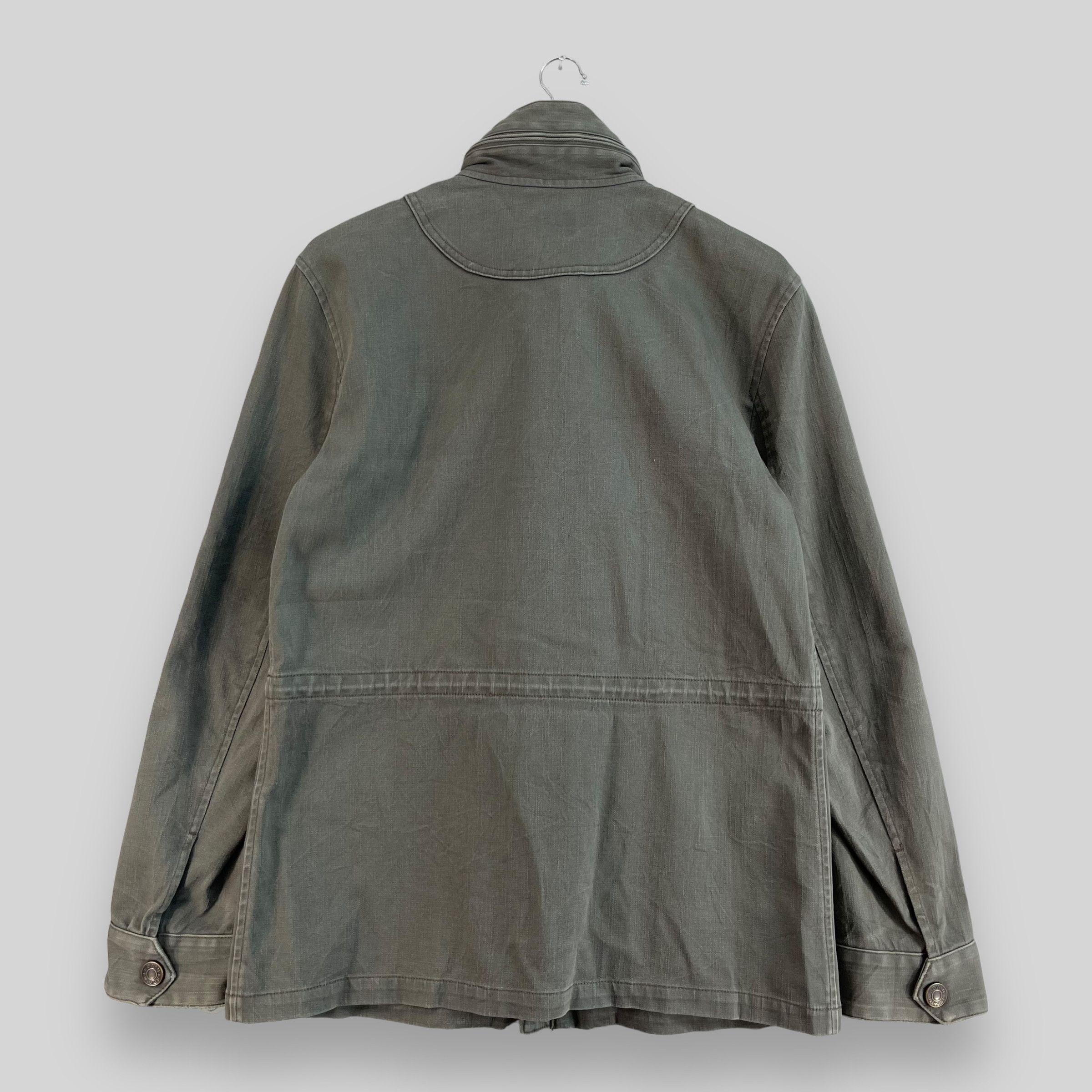 Edwin × Vintage Vintage EDWIN Military Utility Cargo Combat Jacket Size US M / EU 48-50 / 2 - 9 Thumbnail