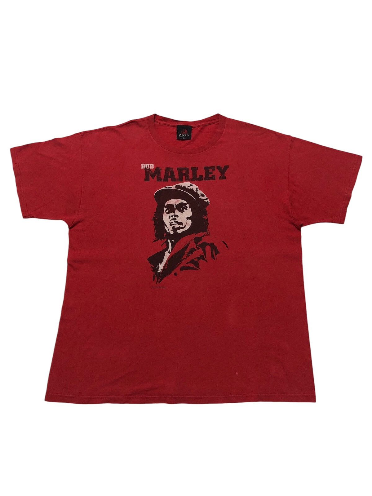 Band Tees × Bob Marley × Vintage Vintage Bob Marley T-Shirt Size US XXL / EU 58 / 5 - 2 Thumbnail