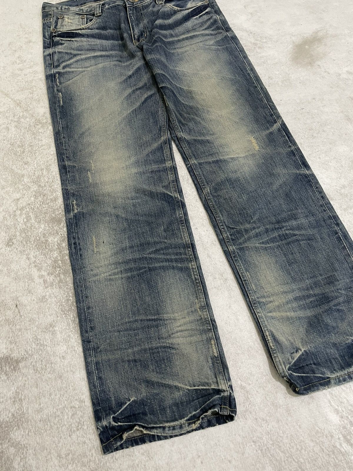 Kapital interflom japan Loose Fot Acid Wash denim Size US 34 / EU 50 - 2 Thumbnail