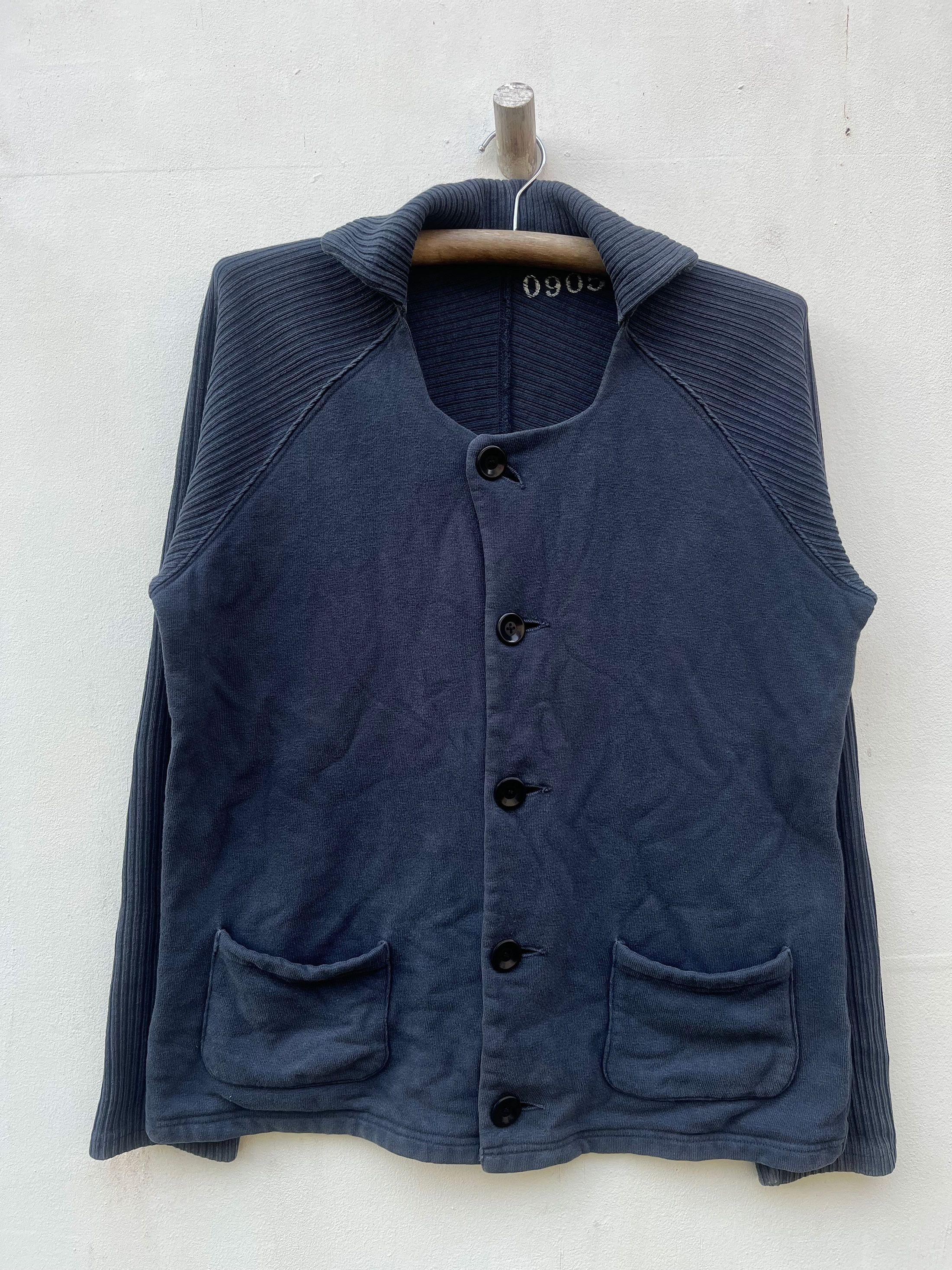 Kapital Kapital Cardigan Button Vintage USA Navy Miltary Styles Size US M / EU 48-50 / 2 - 1 Thumbnail