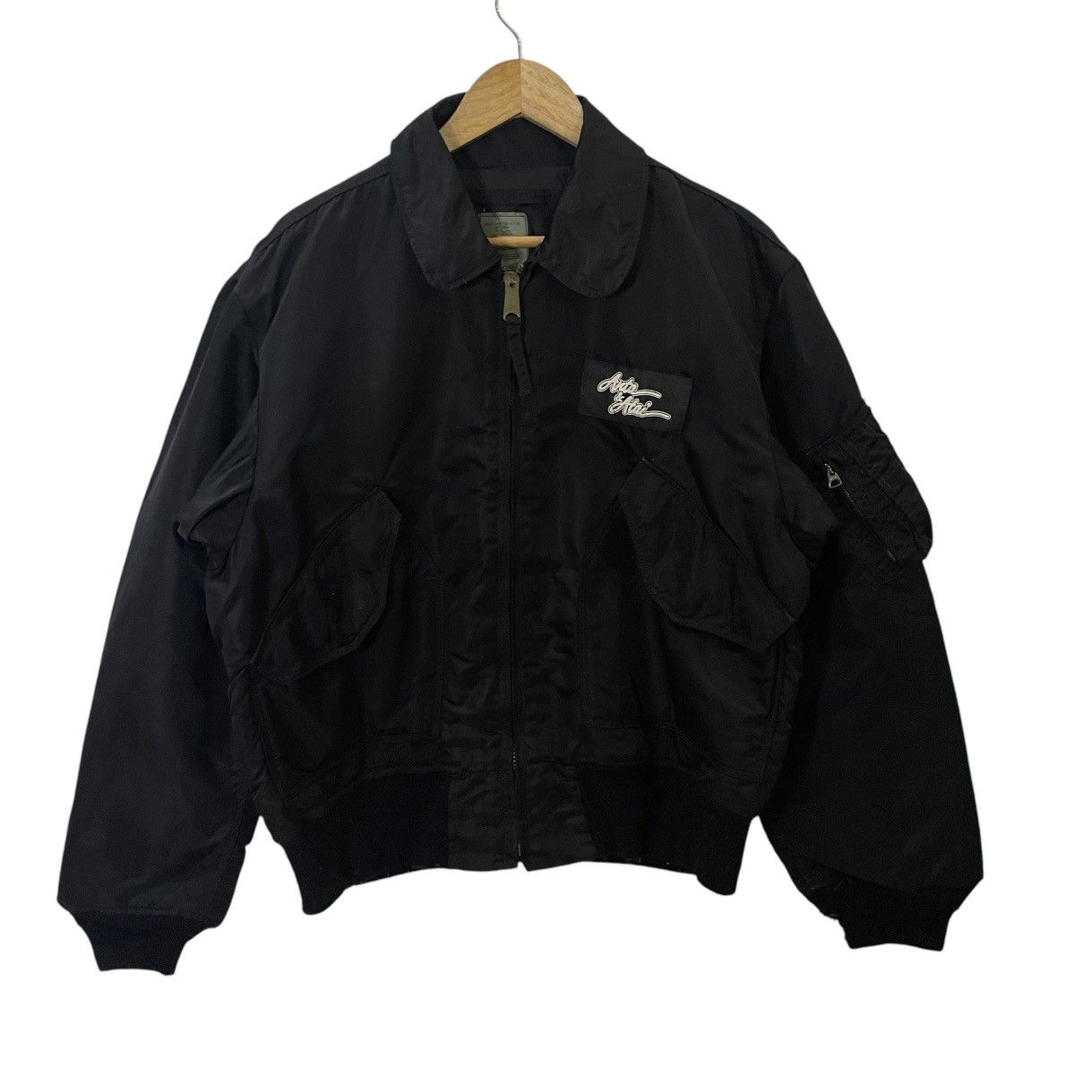 Alpha Industries Vintage 80s Alpha Industries Cwu-45/p Flight Jacket Size US XL / EU 56 / 4 - 7 Thumbnail