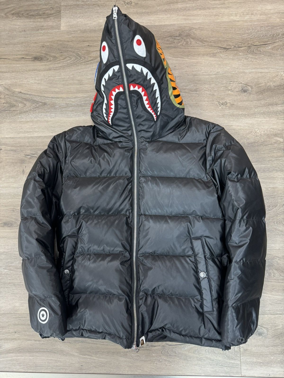 Bape shark fashion coach jacket