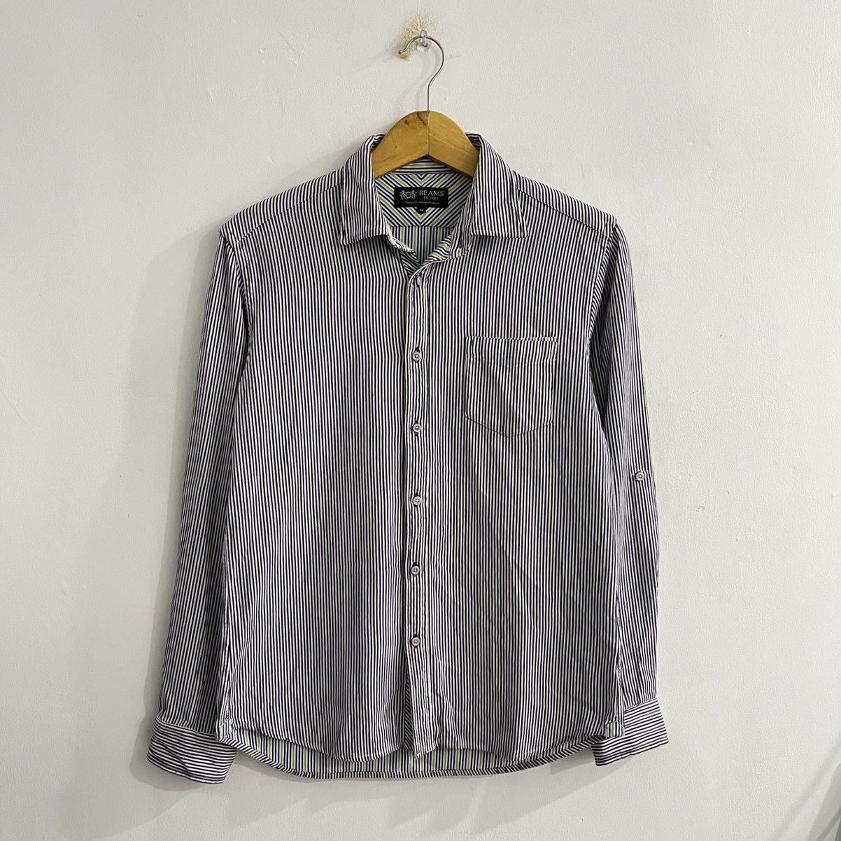 Beams Plus Beams Japan Striped Button Up Size US M / EU 48-50 / 2 - 1 Thumbnail