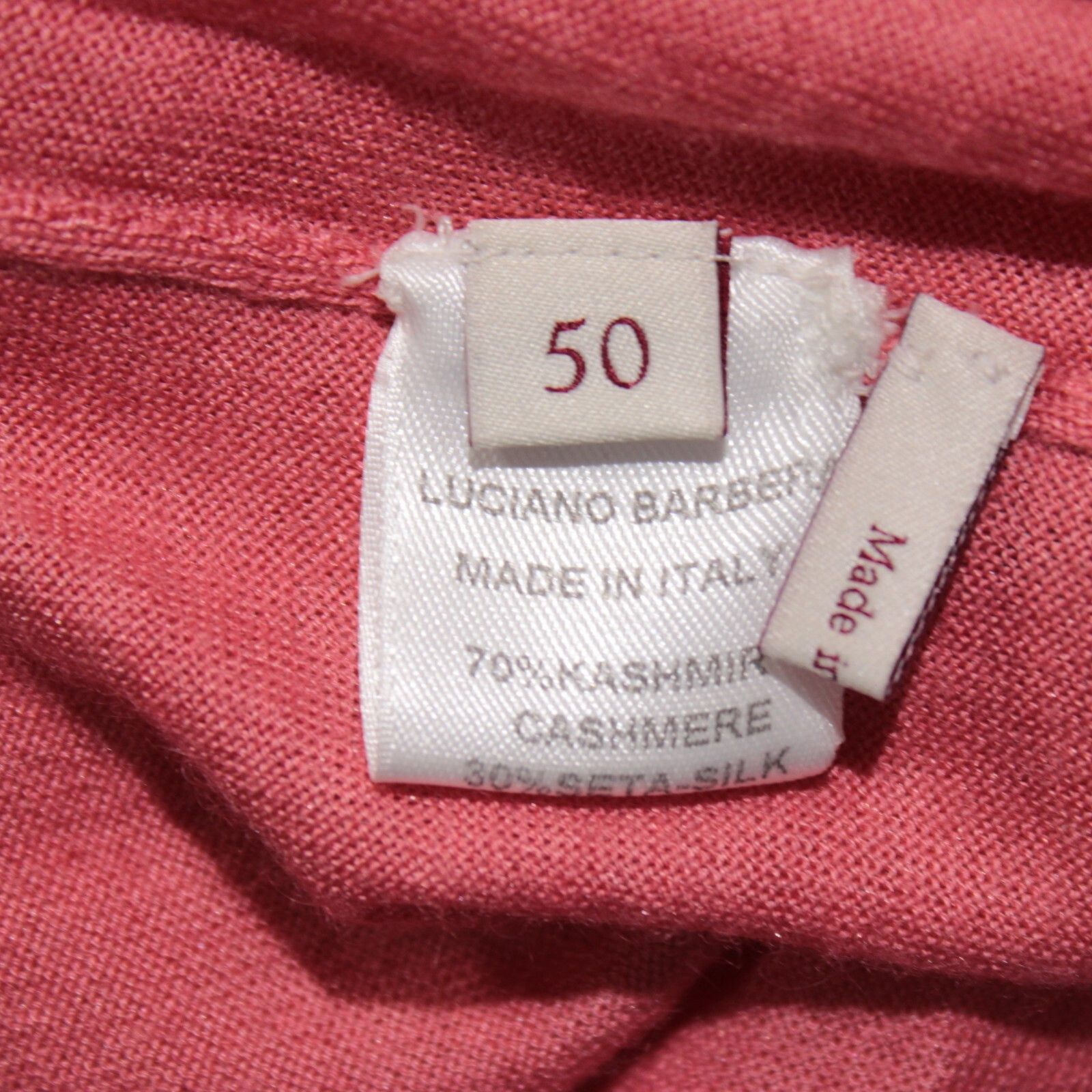 Luciano Barbera Luciano Barbera Sweater Size US M in Pink Size US M / EU 48-50 / 2 - 9 Thumbnail