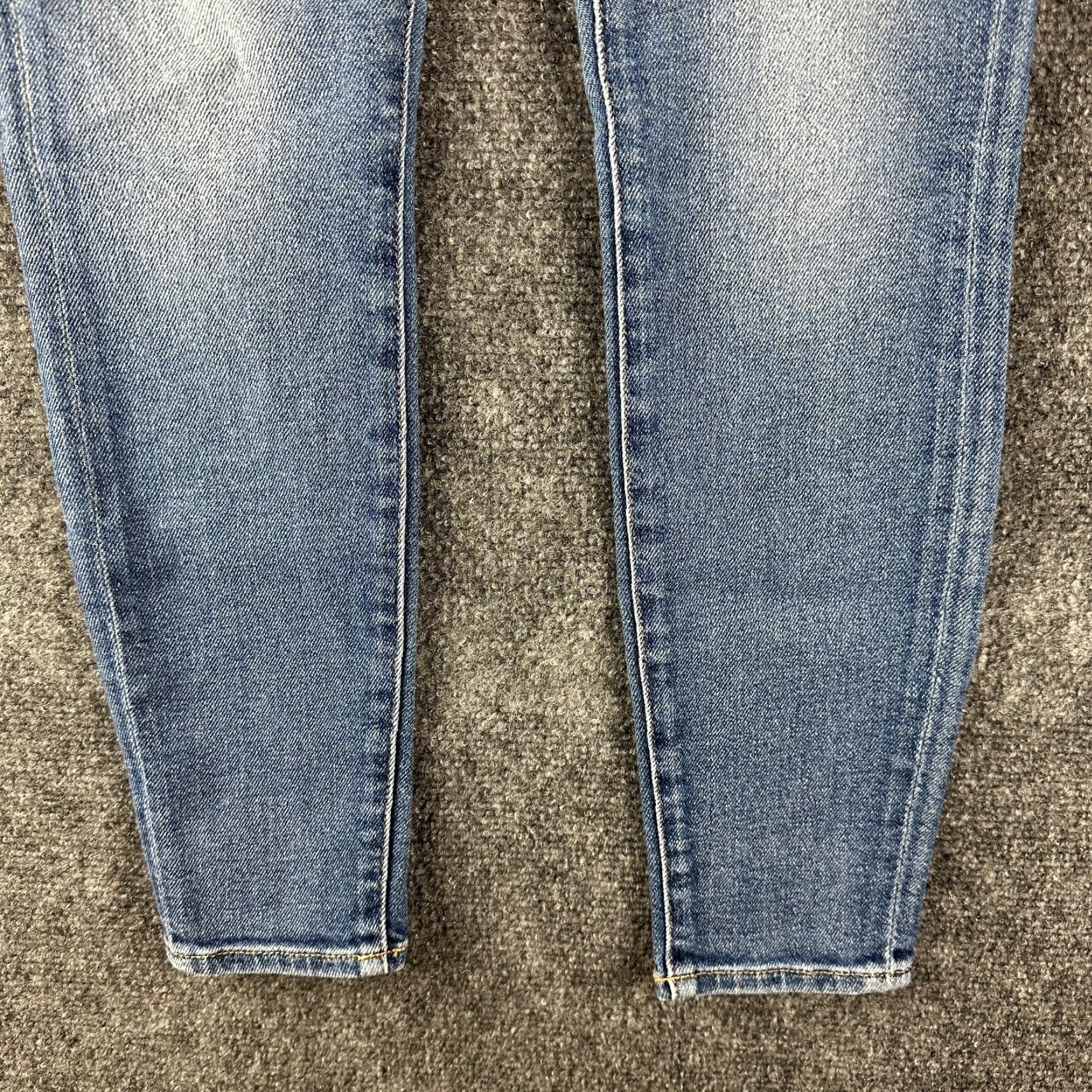 7 For All Mankind 7 For All Mankind Jeans Womens 25 The Ankle Skinny Cotton Stretch Pockets Blue Denim 5-Pocket Design Regular Mid Rise Adult Womens Size 42" / US 20 - 2 Thumbnail