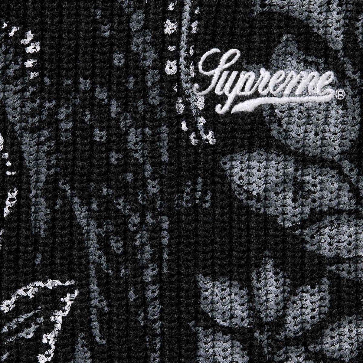 Supreme Supreme Printed Paisley Sweater Size US XL / EU 56 / 4 - 3 Thumbnail