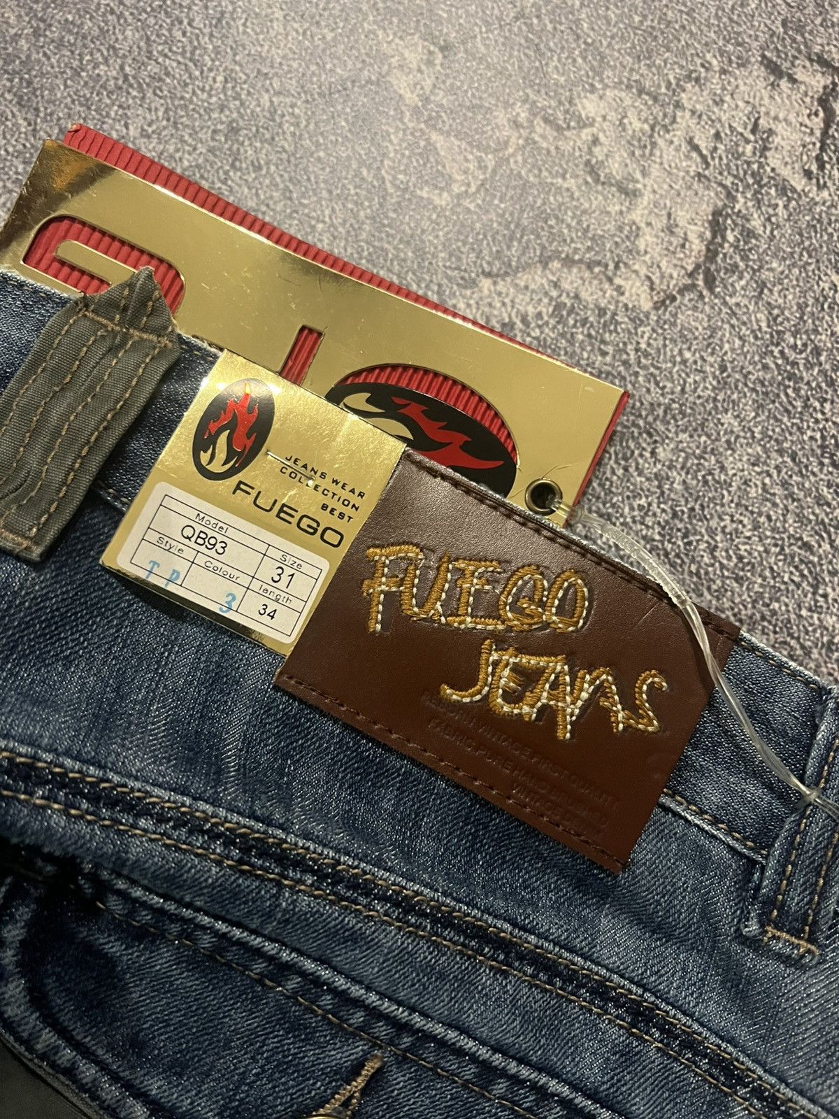 Vintage Vintage Retro Baggy Jeans / Balenciaga Style / Archive 90s Size US 31 - 5 Thumbnail