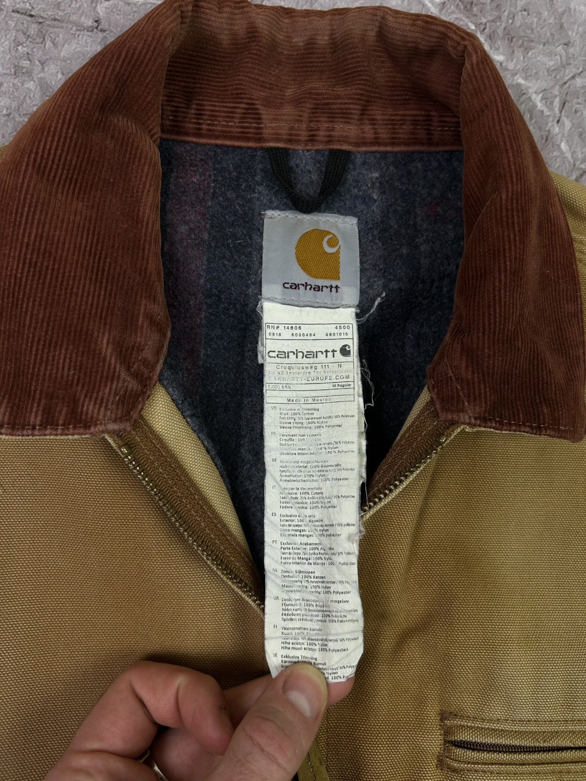 Carhartt Carhartt Active Jacket Faded Distressed Work Bomber 90s Size US M / EU 48-50 / 2 - 16 Thumbnail