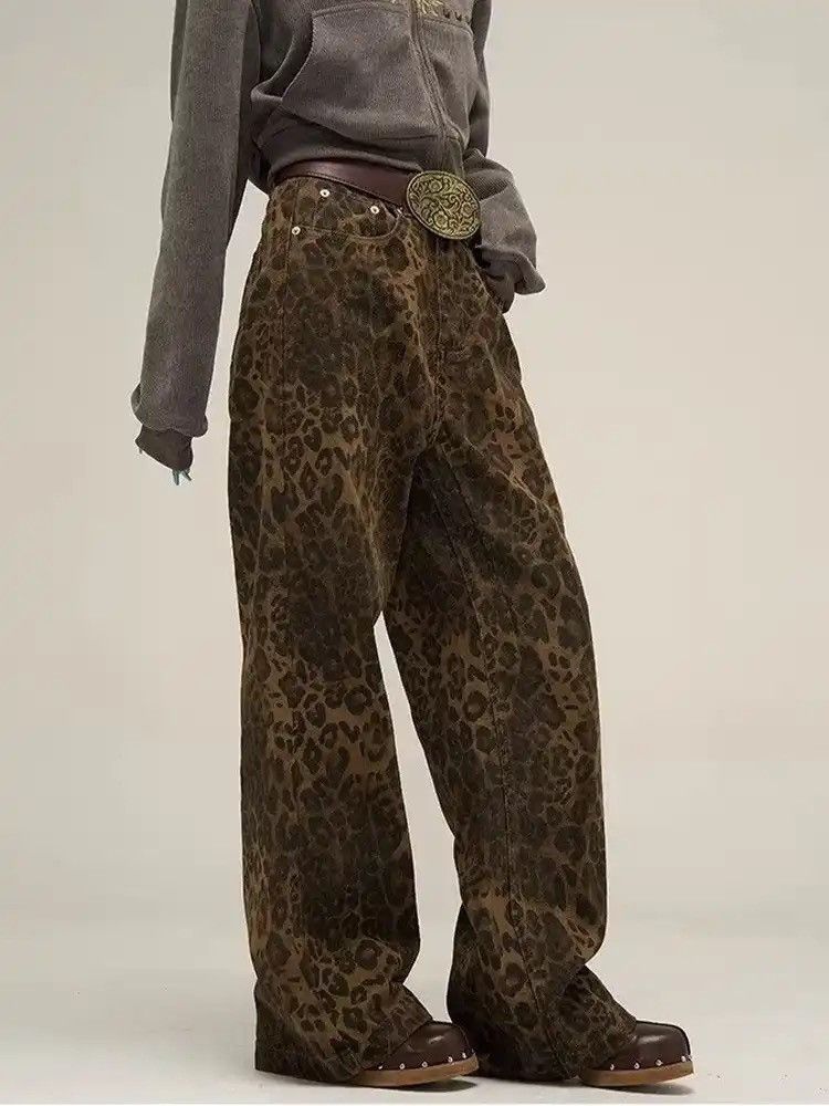 Japanese Brand Leopard Print Y2k Jean Size 27" / US 4 / IT 40 - 3 Thumbnail