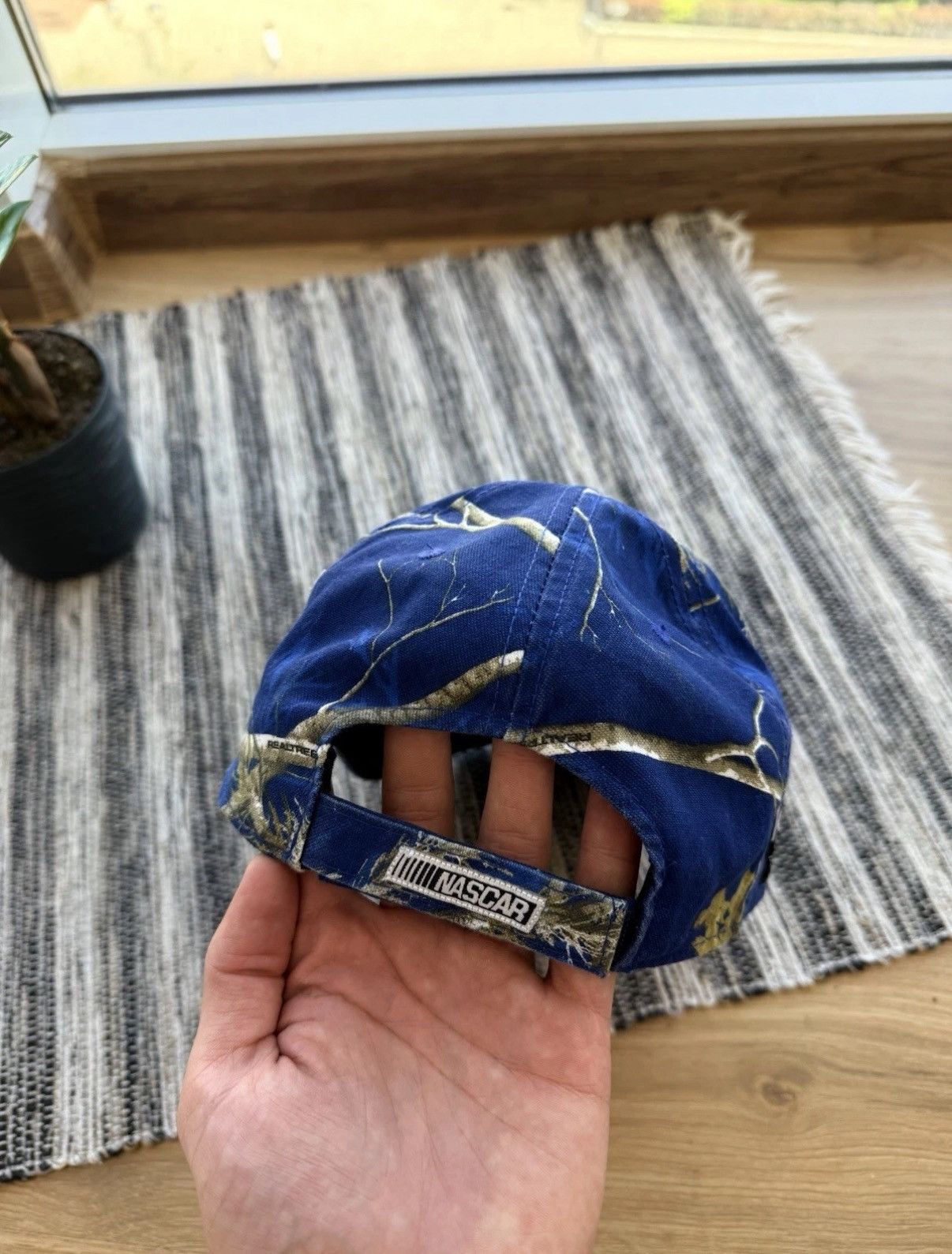 NASCAR NEW REAL TREE NASCAR RACING CAP SNAPBACK HAT BLUE Size ONE SIZE - 5 Thumbnail