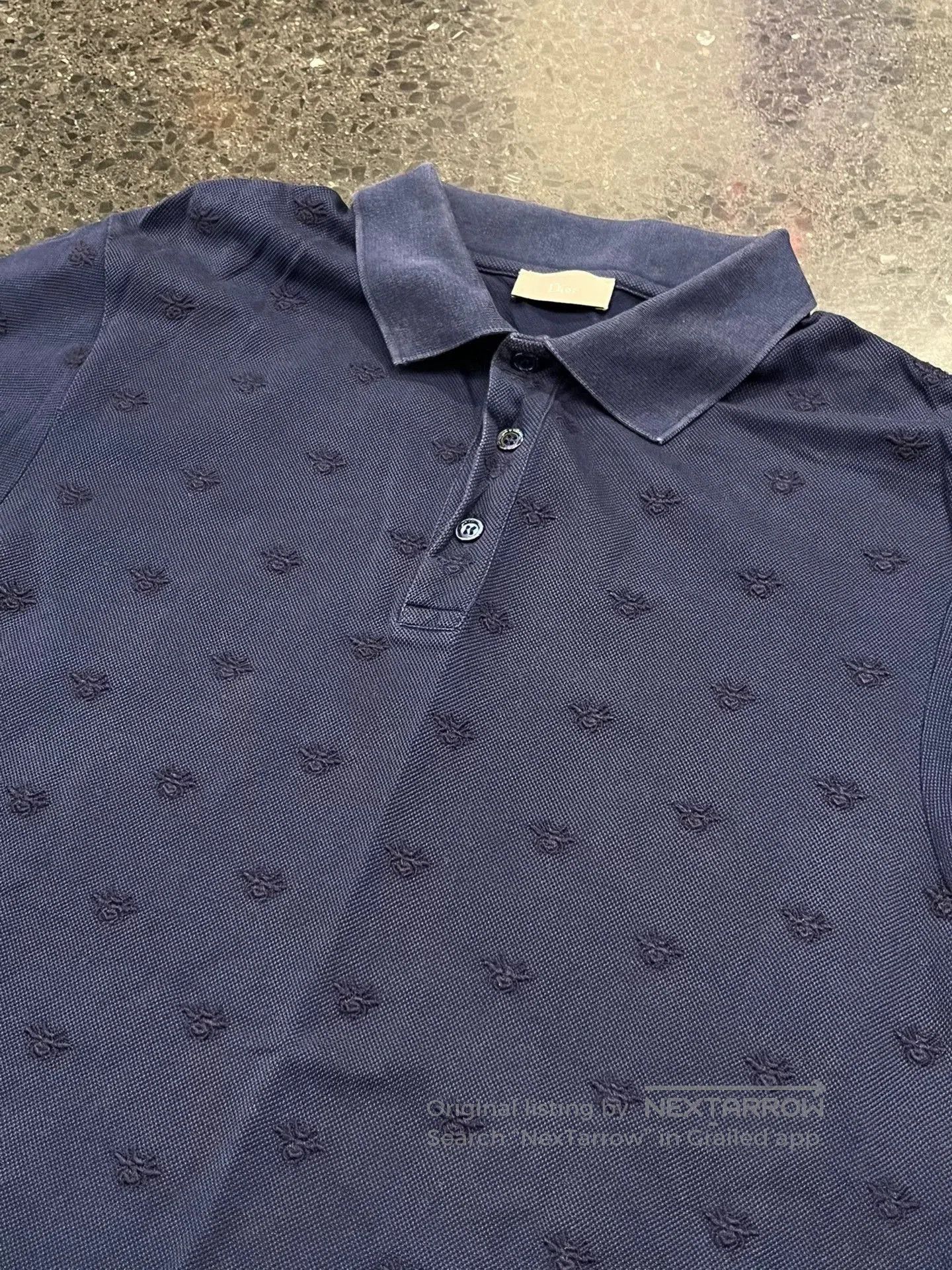 Dior Dior Men's Bee Polo Shirt. Size US M / EU 48-50 / 2 - 3 Thumbnail