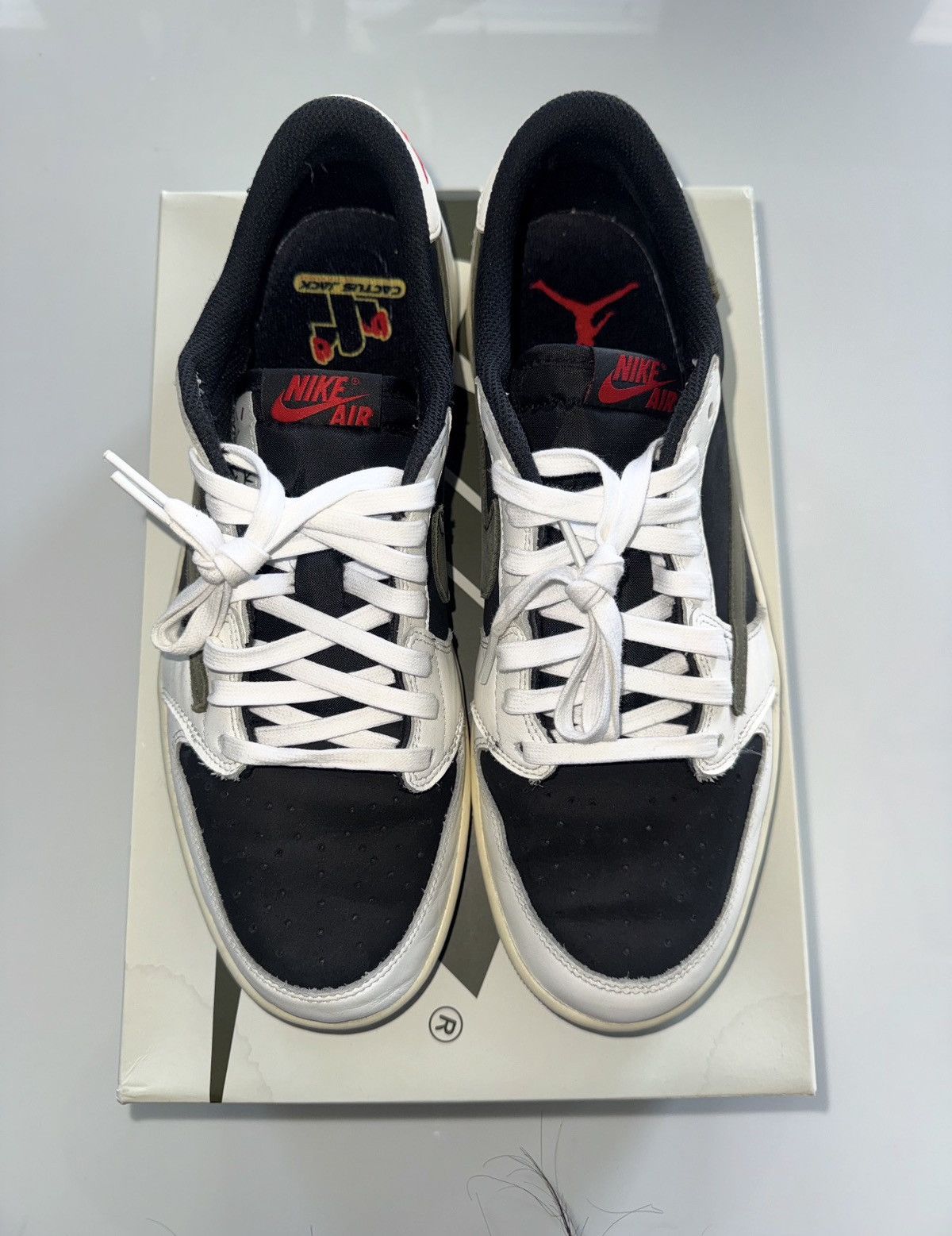 Nike × Travis Scott Travis Scott AF1 Low - Olive - Sz.10 - 9/10 Condition Size US 10 / EU 43 - 4 Thumbnail