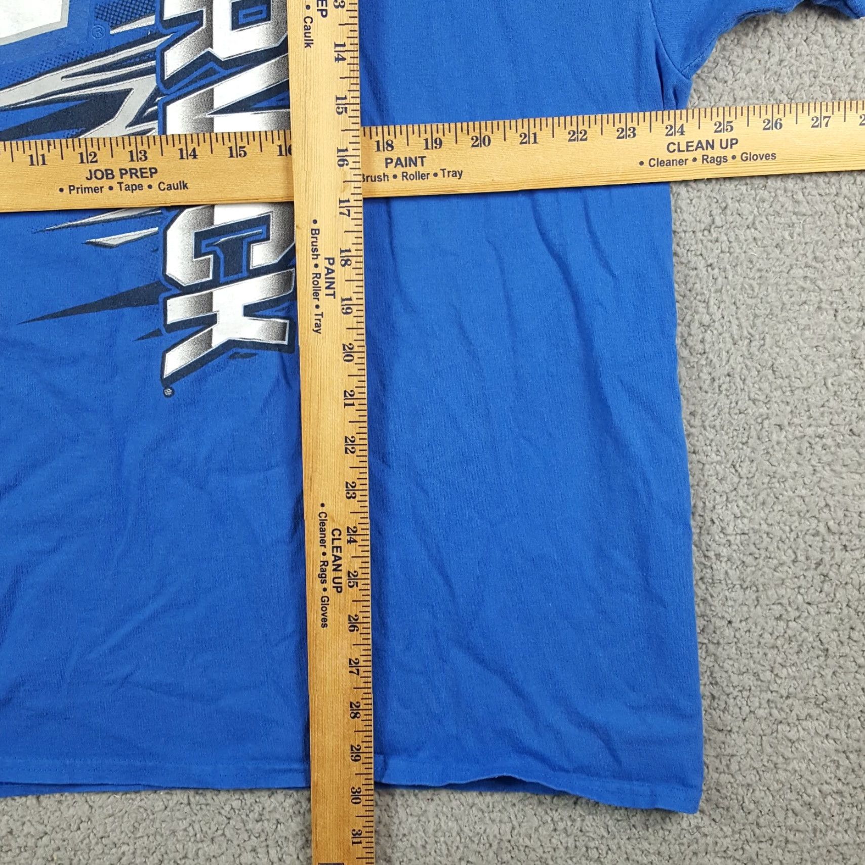 NASCAR VINTAGE Kevin Harvick #4 NASCAR Racing T-Shirt Men's 2XL Blue Retro Solid 90s Auto Racing Size US XXL / EU 58 / 5 - 8 Thumbnail