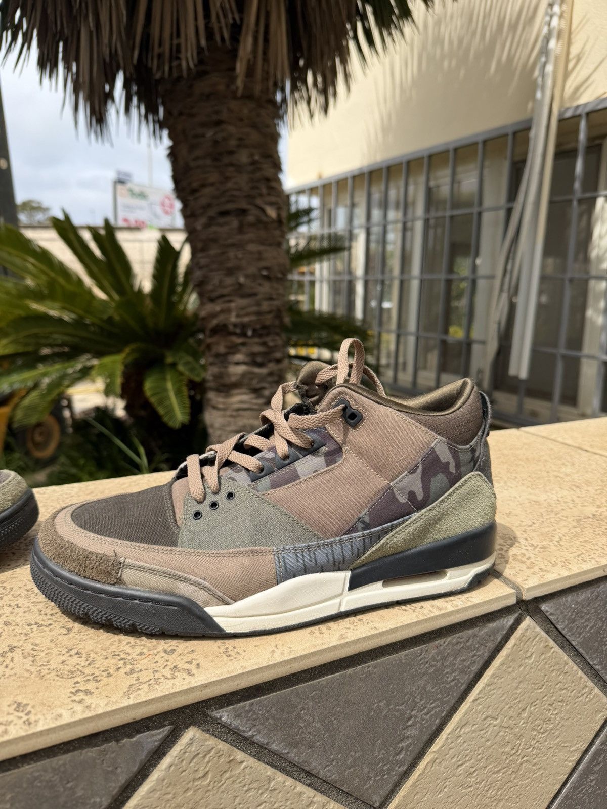 Nike Nike Air Jordan 3 Retro Patchwork Camo Shoes Sneakers Size US 11.5 / EU 44-45 - 2 Thumbnail
