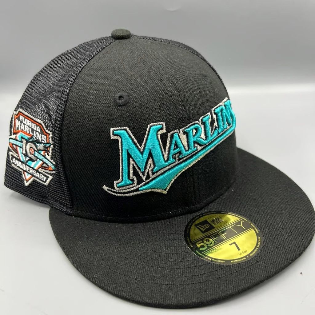 New Era Seattle Mariners Trucker Hat Men 7 59Fifty New Era Fitted Size ONE SIZE - 1 Thumbnail