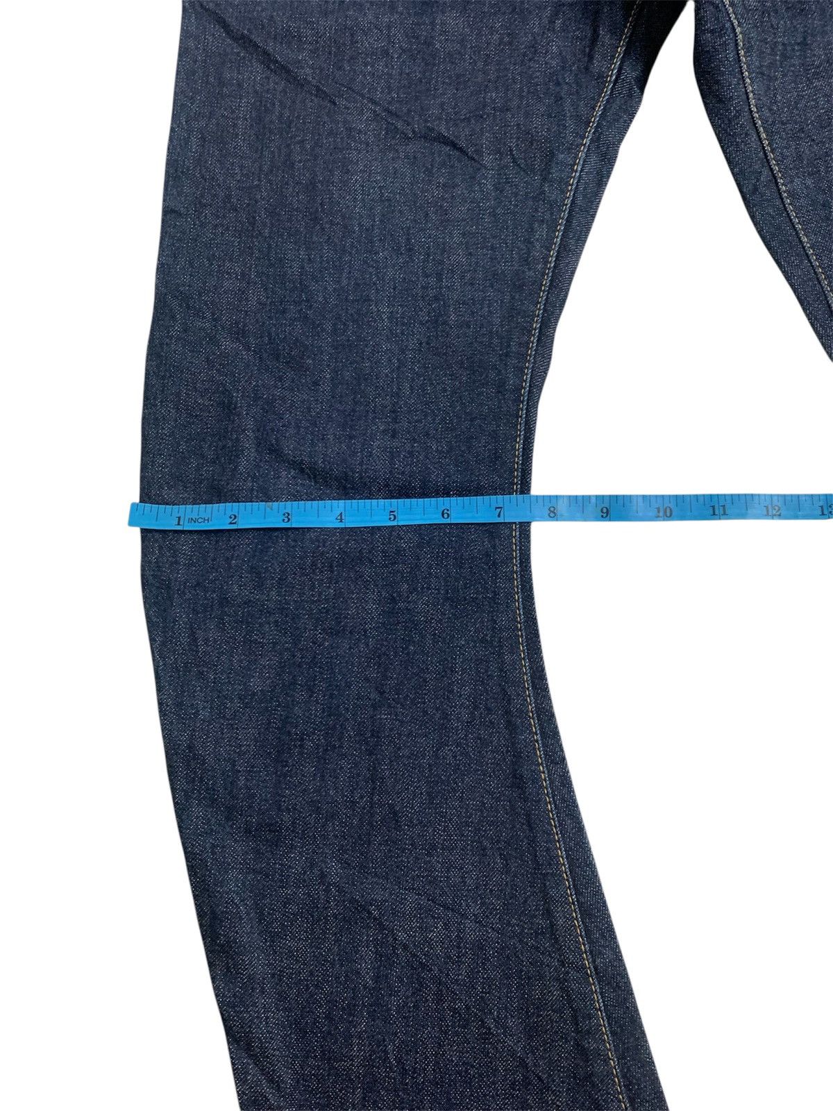 Attachment ATTACHMENT Dark Indigo Slim Fit Denim Jeans Size US 30 / EU 46 - 8 Thumbnail