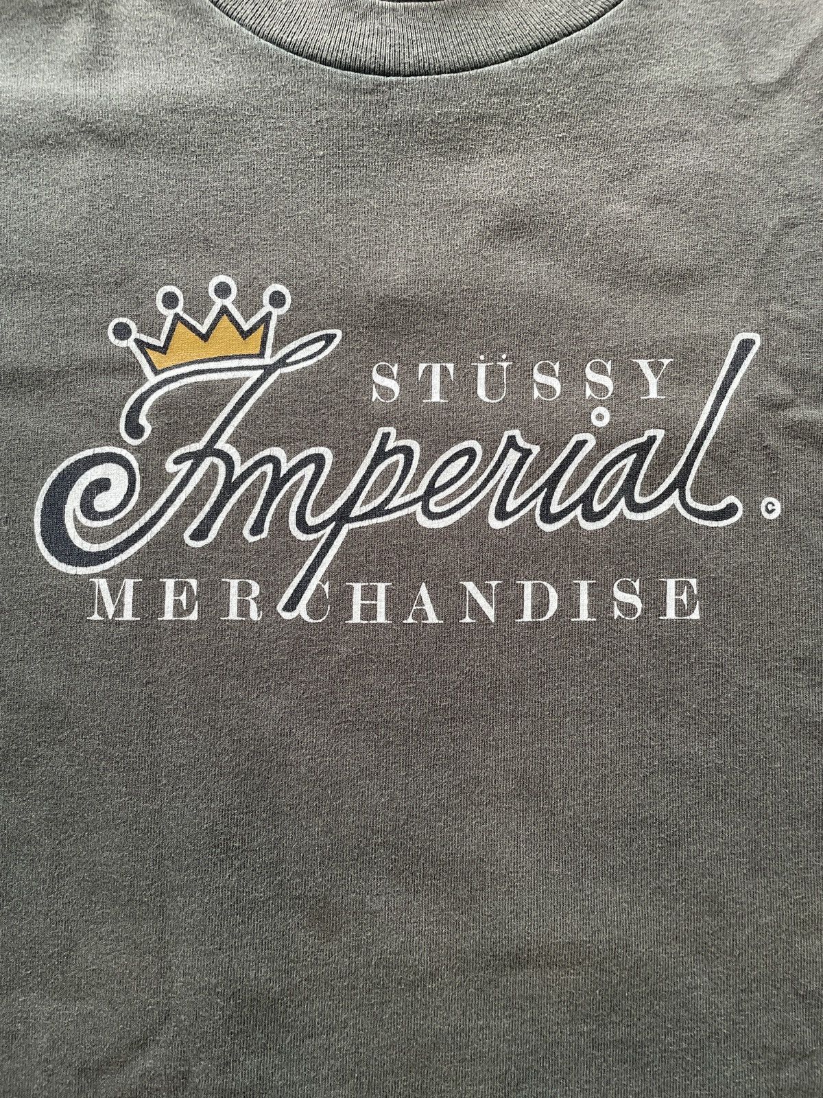 Vintage Vintage Stussy Tee “Imperial Merchandise” | Grailed