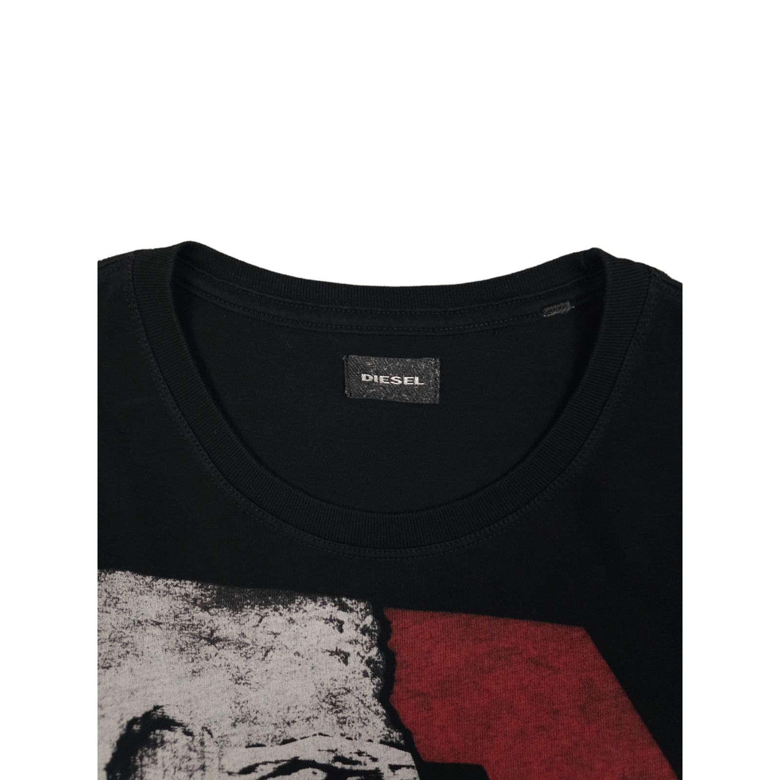 Diesel × Vintage 💎Spell out T-shirt Art Y2K Full Print Affliction Size L Size US L / EU 52-54 / 3 - 4 Thumbnail