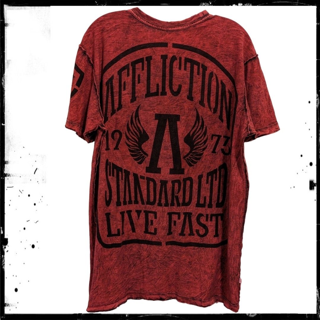 Affliction Reversible AFFLICTION Standard Dry Goods Eagle T-shirt Men L Size US L / EU 52-54 / 3 - 5 Thumbnail