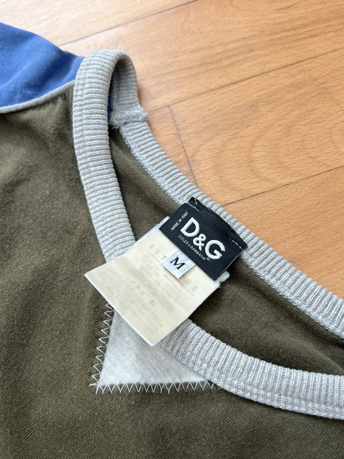 Dolce & Gabbana 2001 Dolce & Gabbana Long Sleeve T-shirt Size US M / EU 48-50 / 2 - 3 Thumbnail