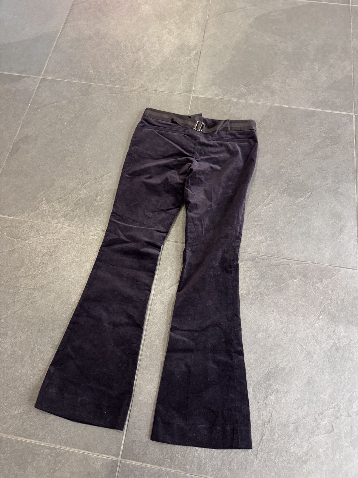 Gucci Gucci by Tom Ford velvet bootcut pants Size 30" / US 8 / IT 44 - 1 Thumbnail